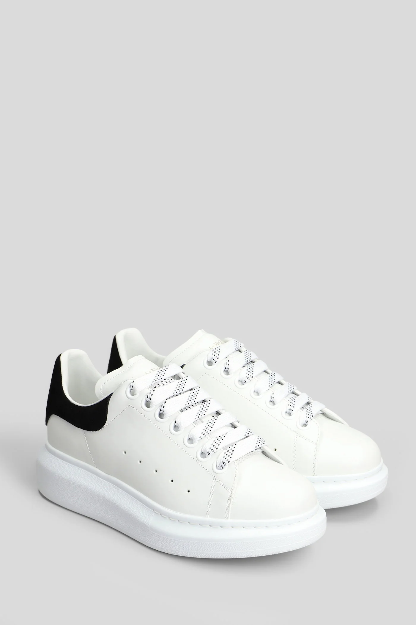 Oversize sneak Sneakers in white leather - Image 2