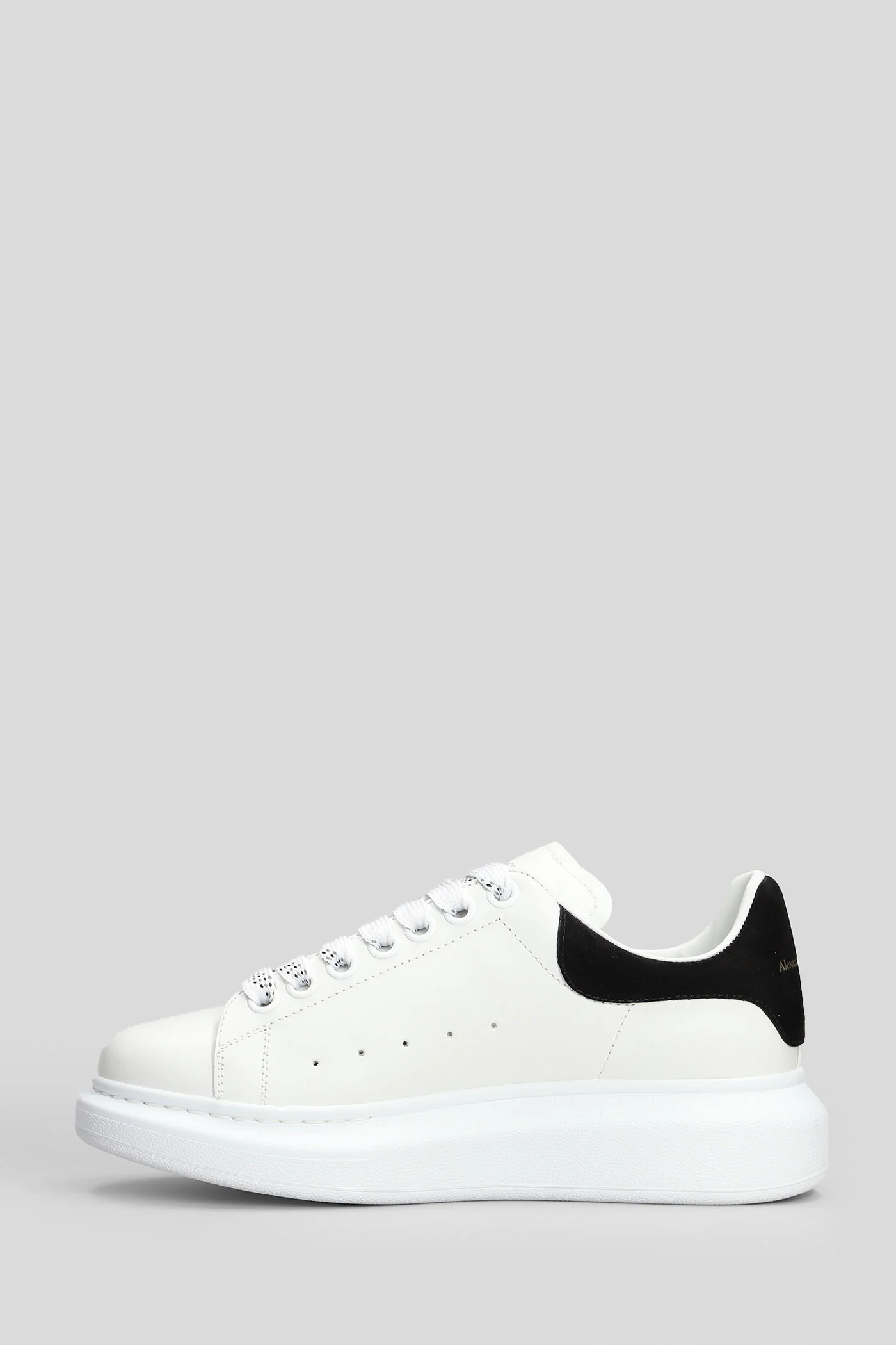 Oversize sneak Sneakers in white leather - Image 3