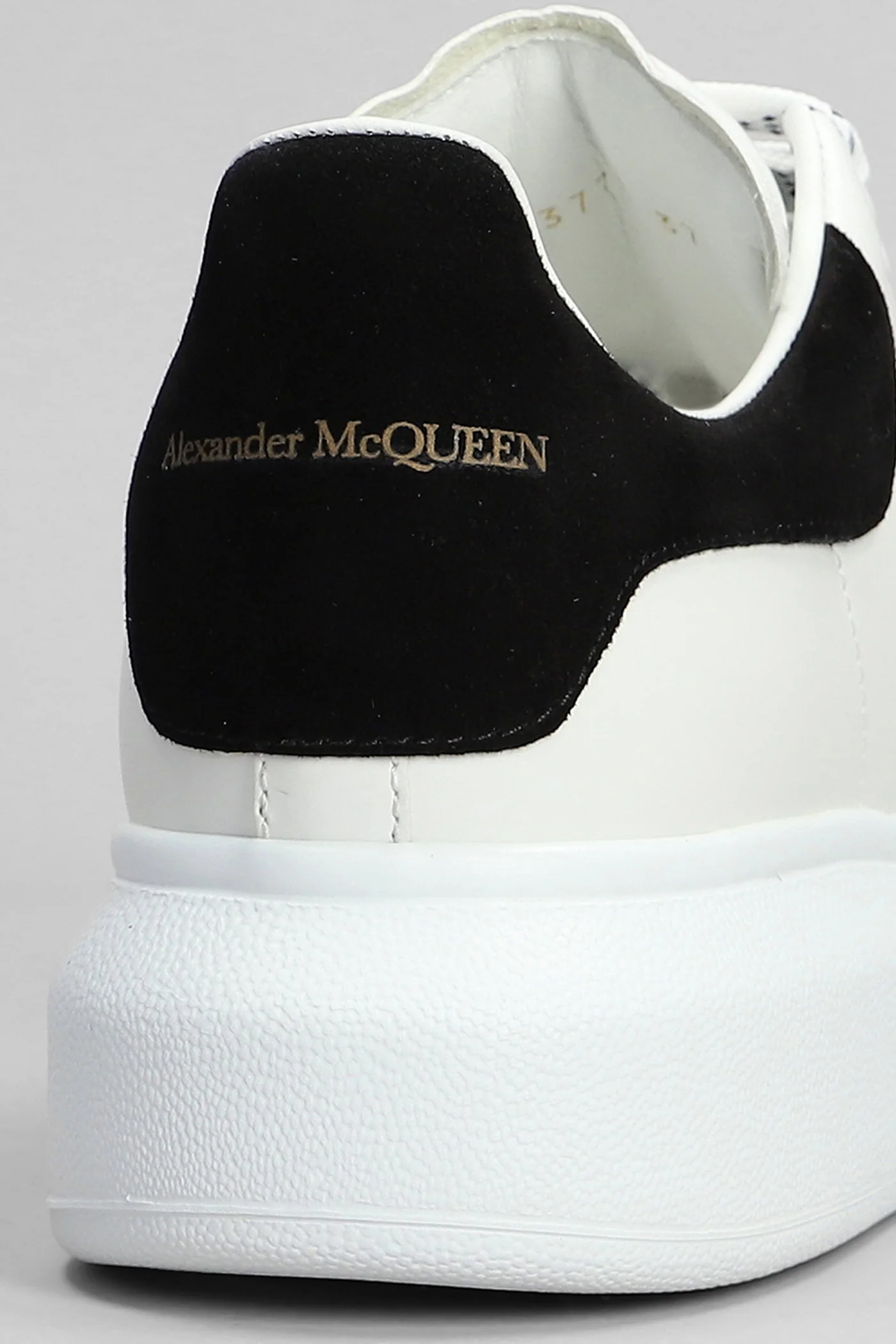 Oversize sneak Sneakers in white leather - Image 5
