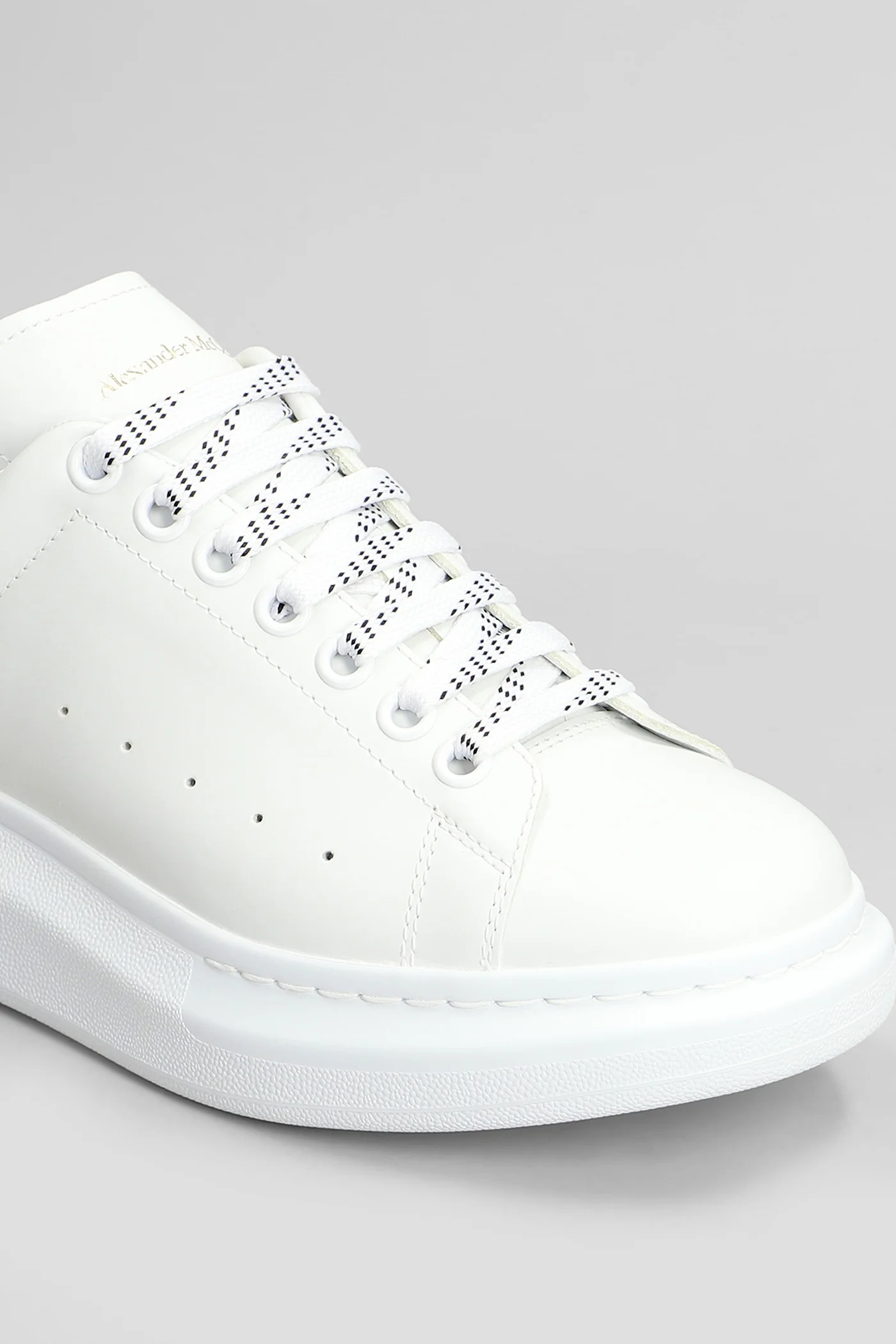 Oversize sneak Sneakers in white leather - Image 5