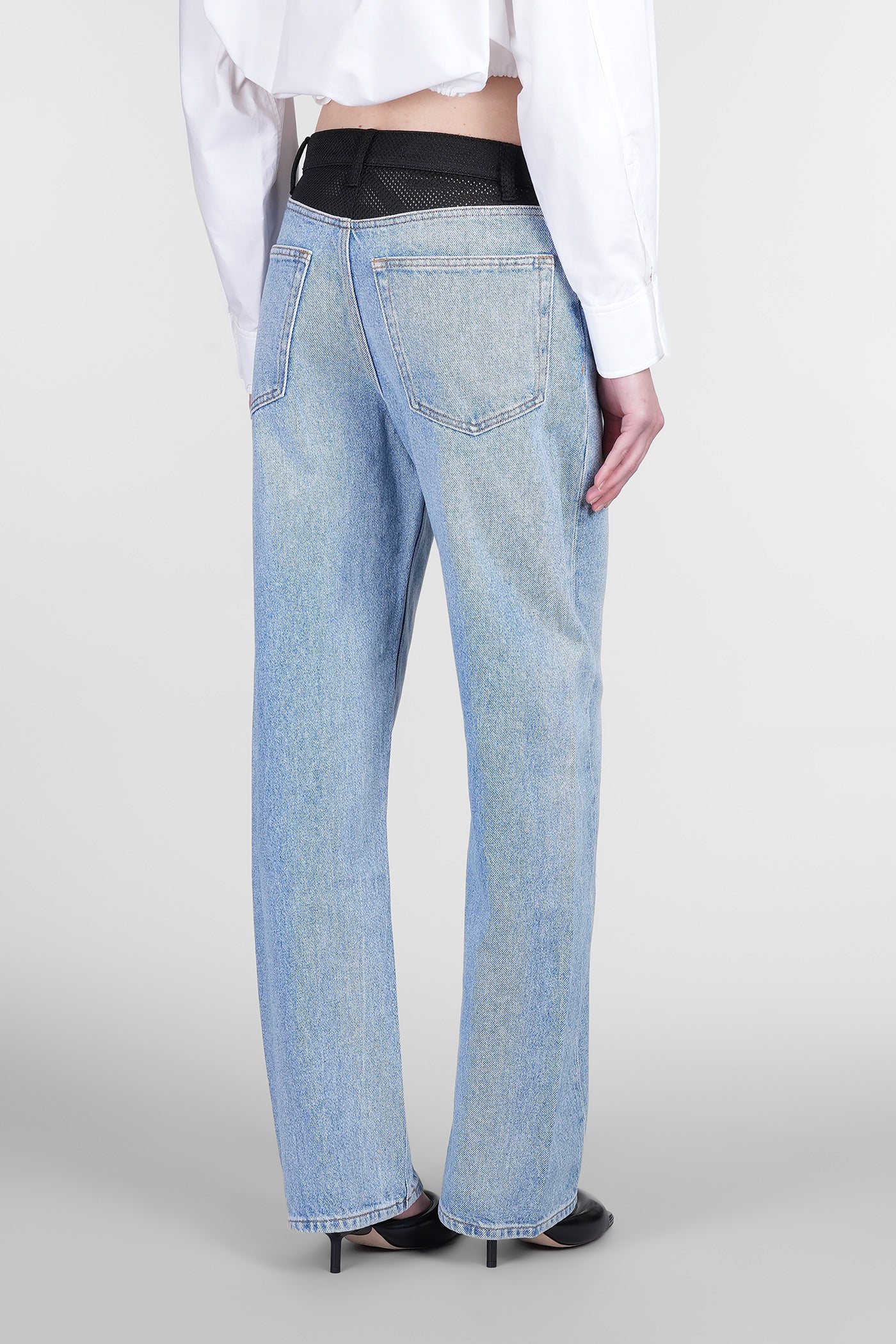 Jeans in blue cotton - Image 3