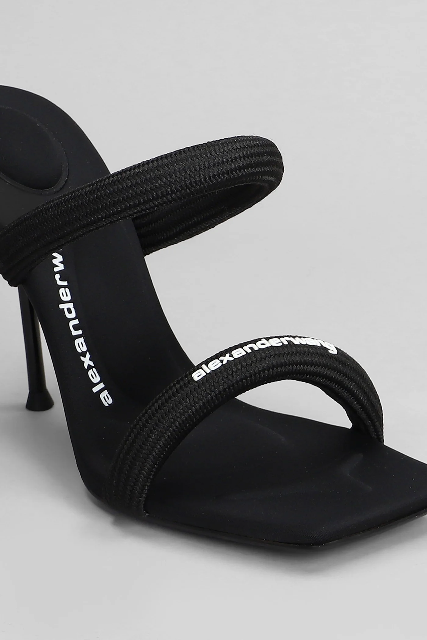 Julie Slipper-Mule in black nylon - Image 5