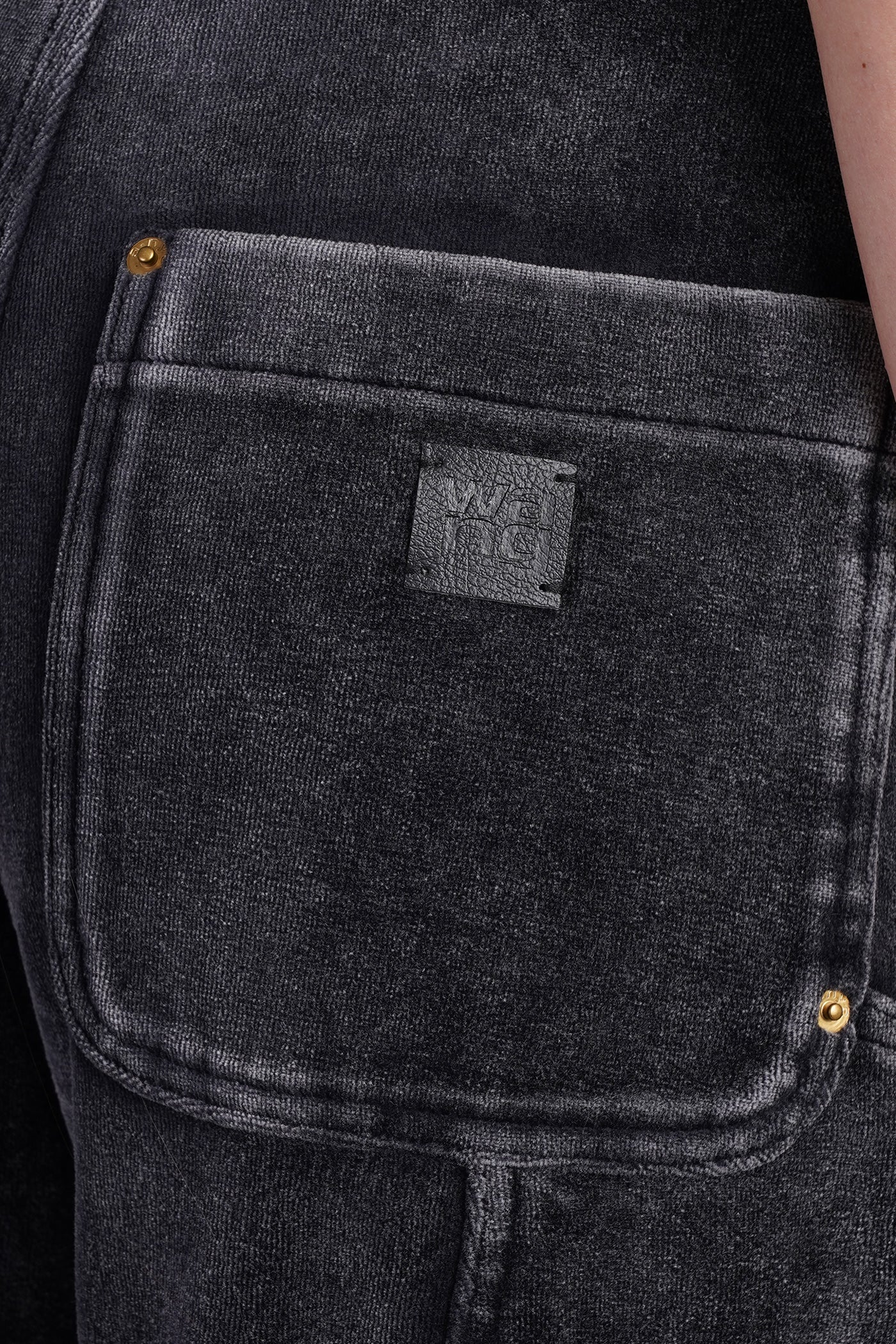 Pants in black cotton - Image 5