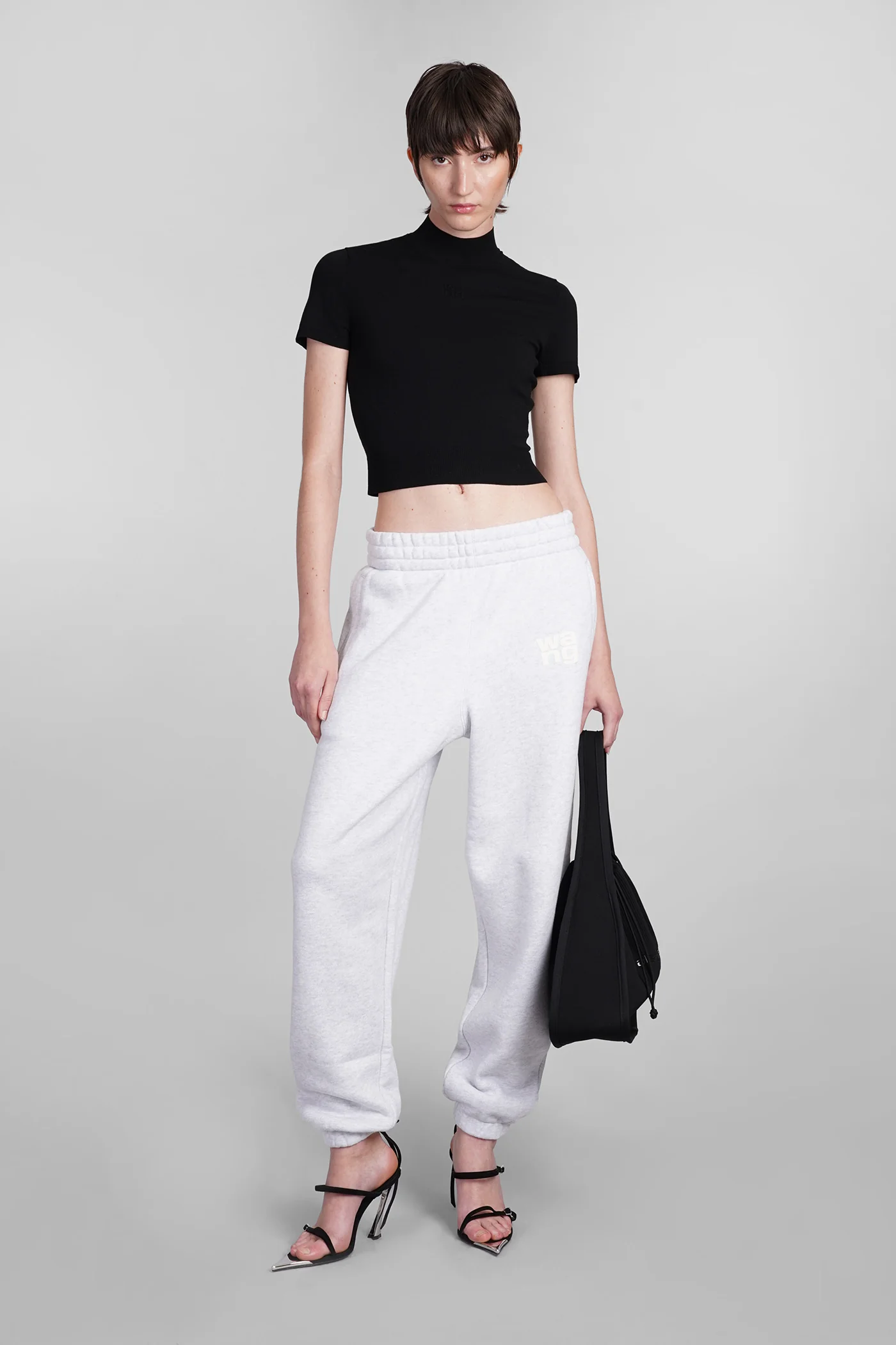 Pants in grey cotton - Image 2