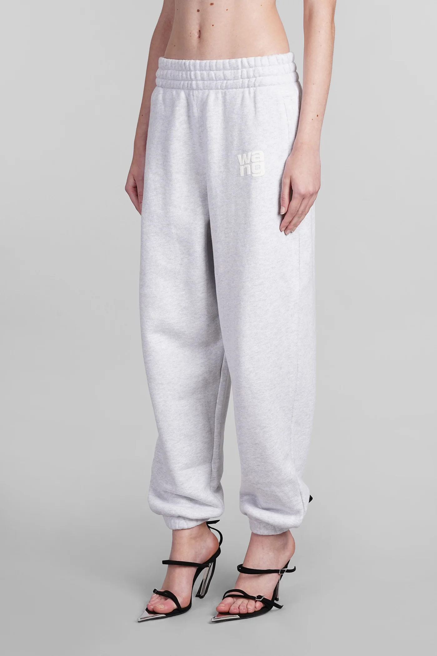 Pants in grey cotton - Image 4