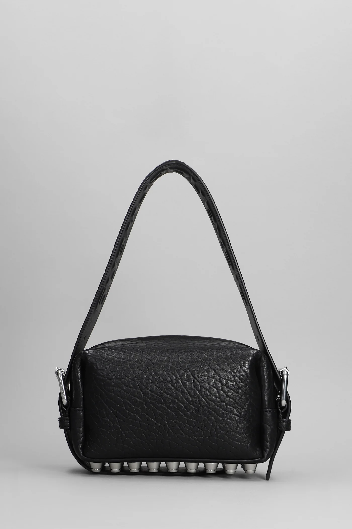 Ricco Shoulder bag in black leather - Image 3