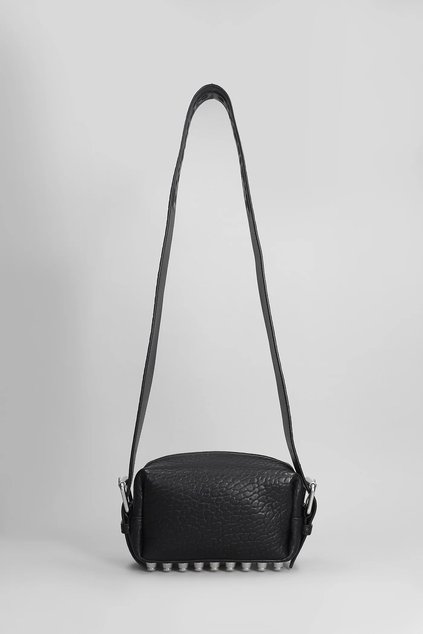 Ricco Shoulder bag in black leather - Image 4