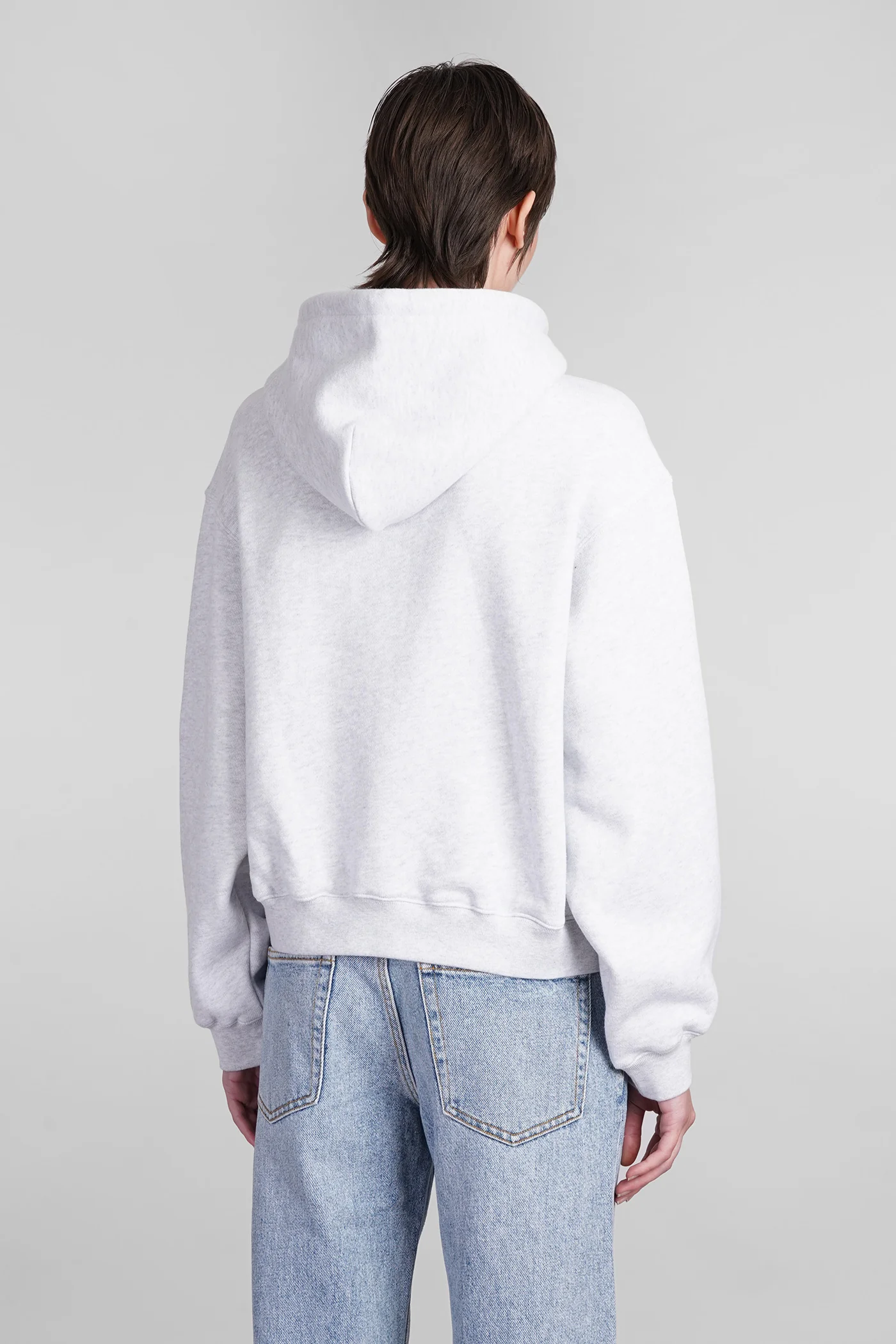Sweatshirt in grey cotton - Image 3