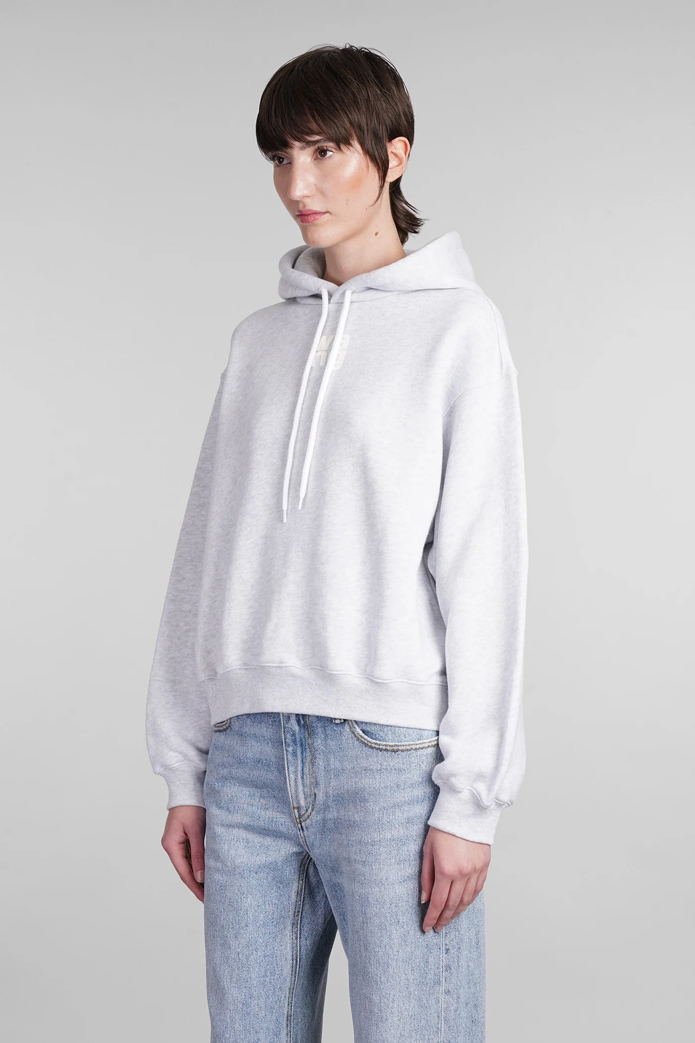Sweatshirt in grey cotton - Image 4