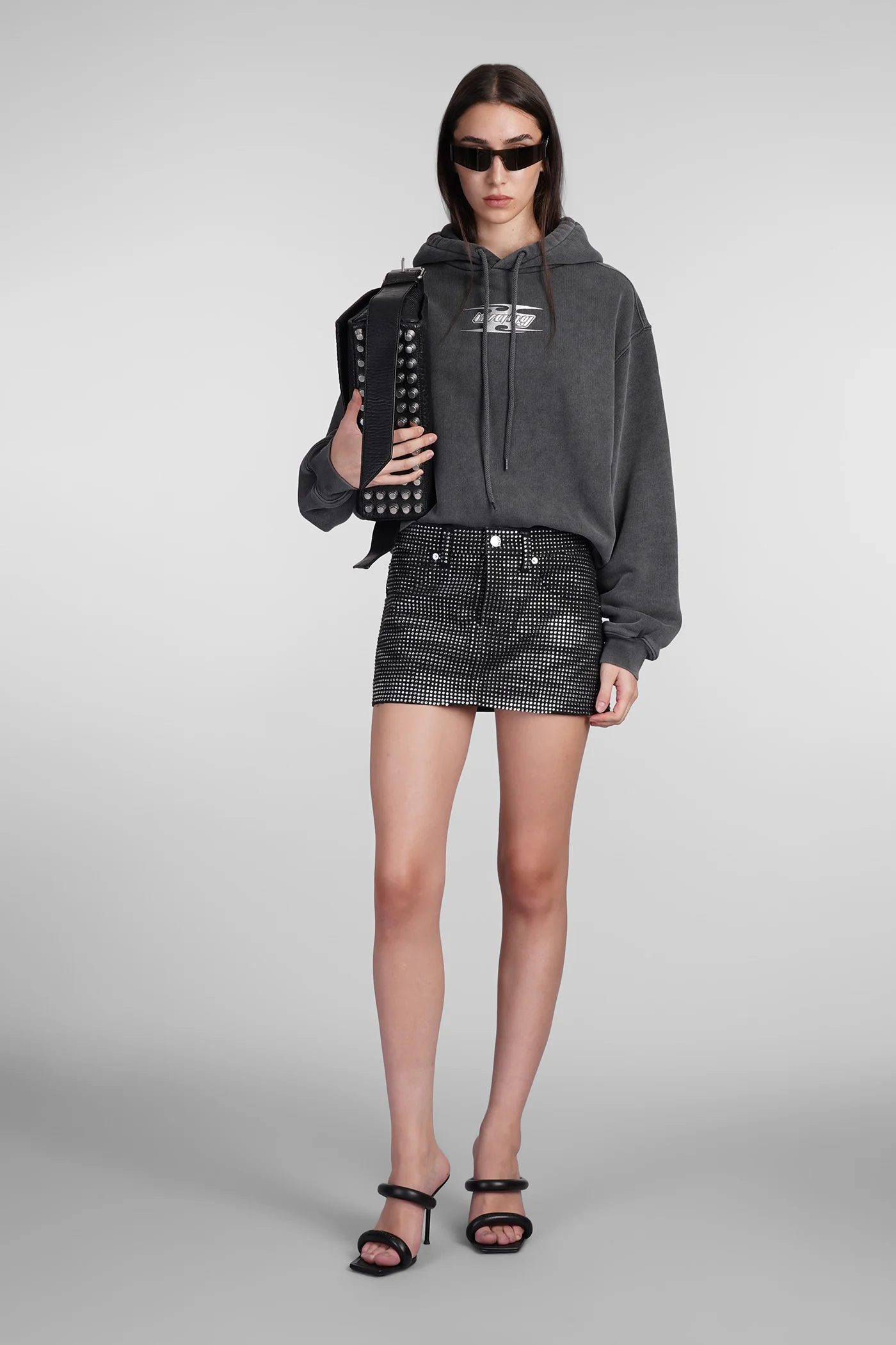 Sweatshirt in grey cotton - Image 2