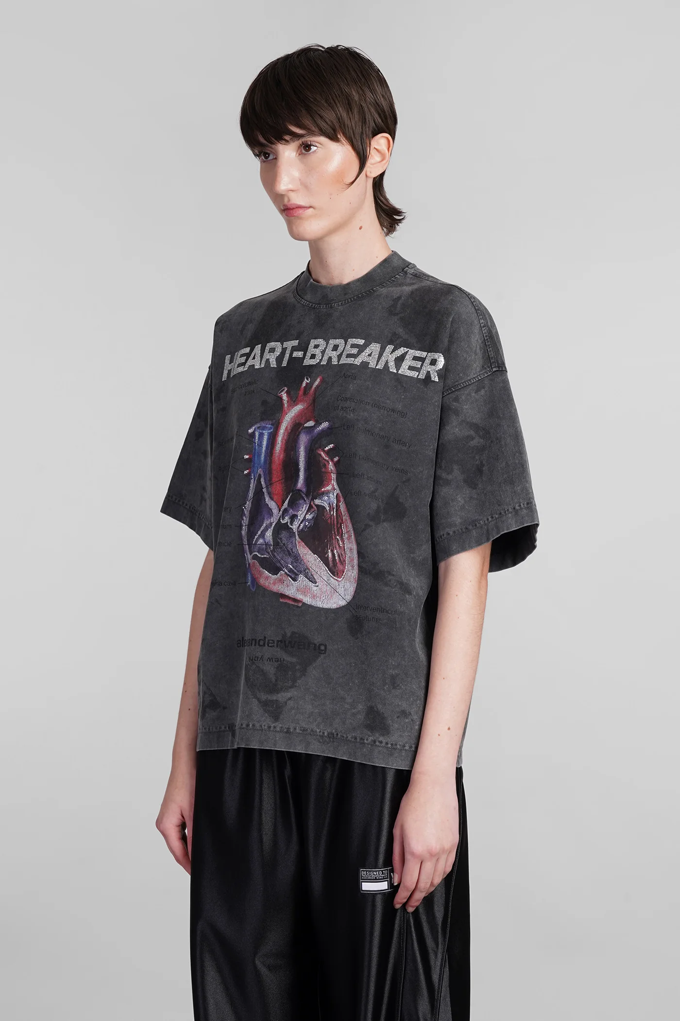 T-Shirt in grey cotton - Image 4