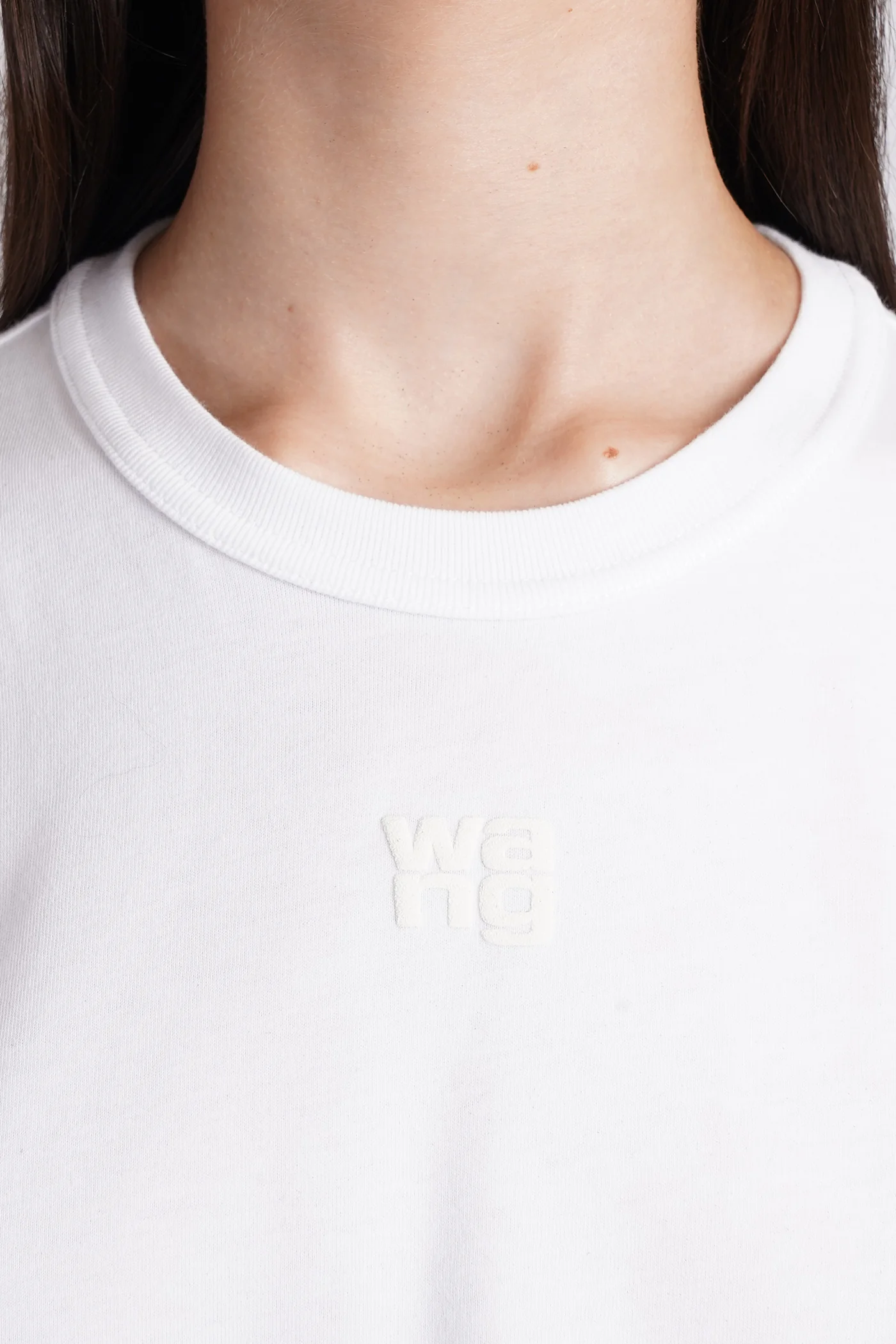 T-Shirt in white cotton - Image 5