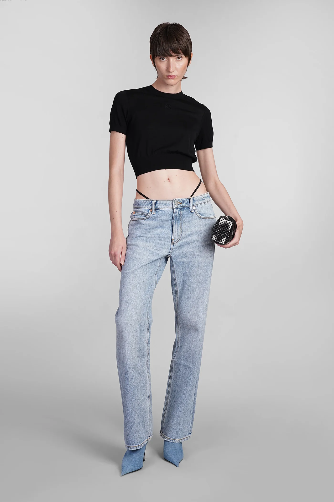 Topwear in black wool - Image 2