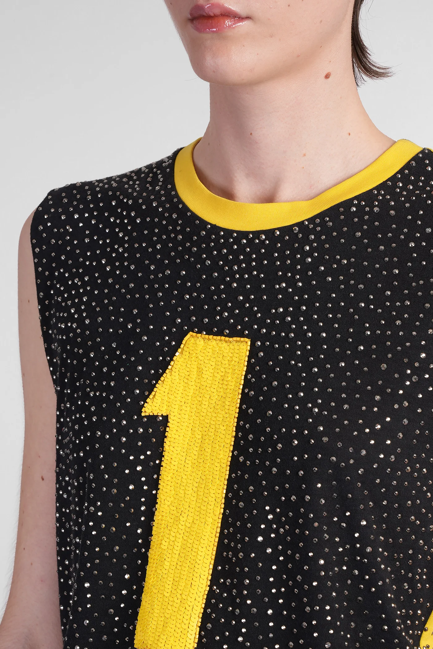 Micah Topwear in black cotton - Image 5