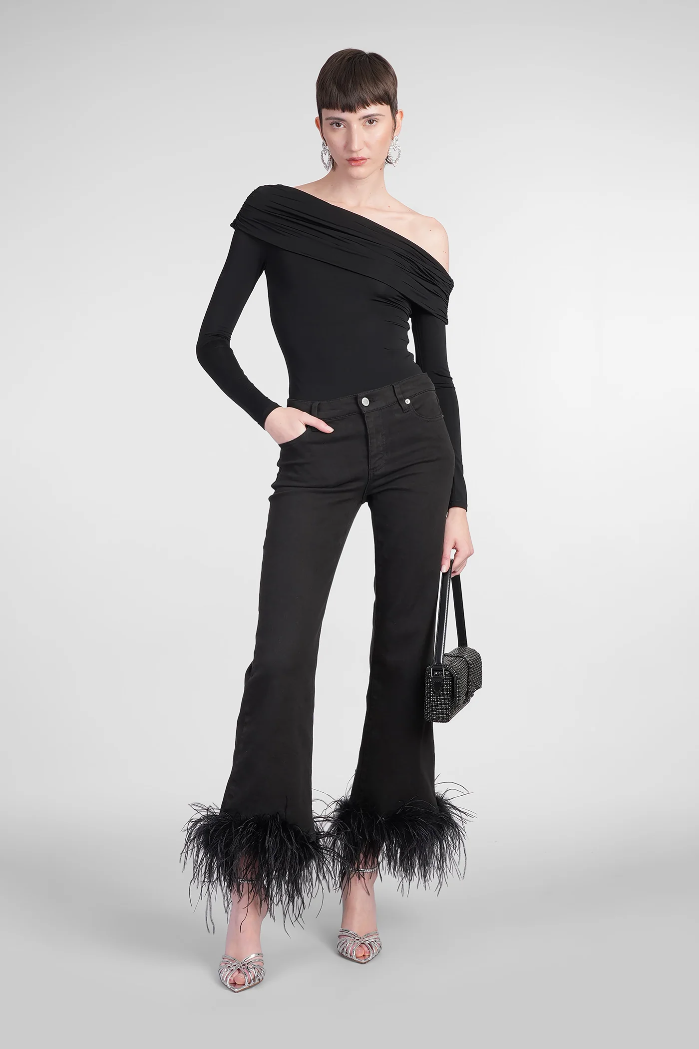 Mollie Body in black viscose - Image 2