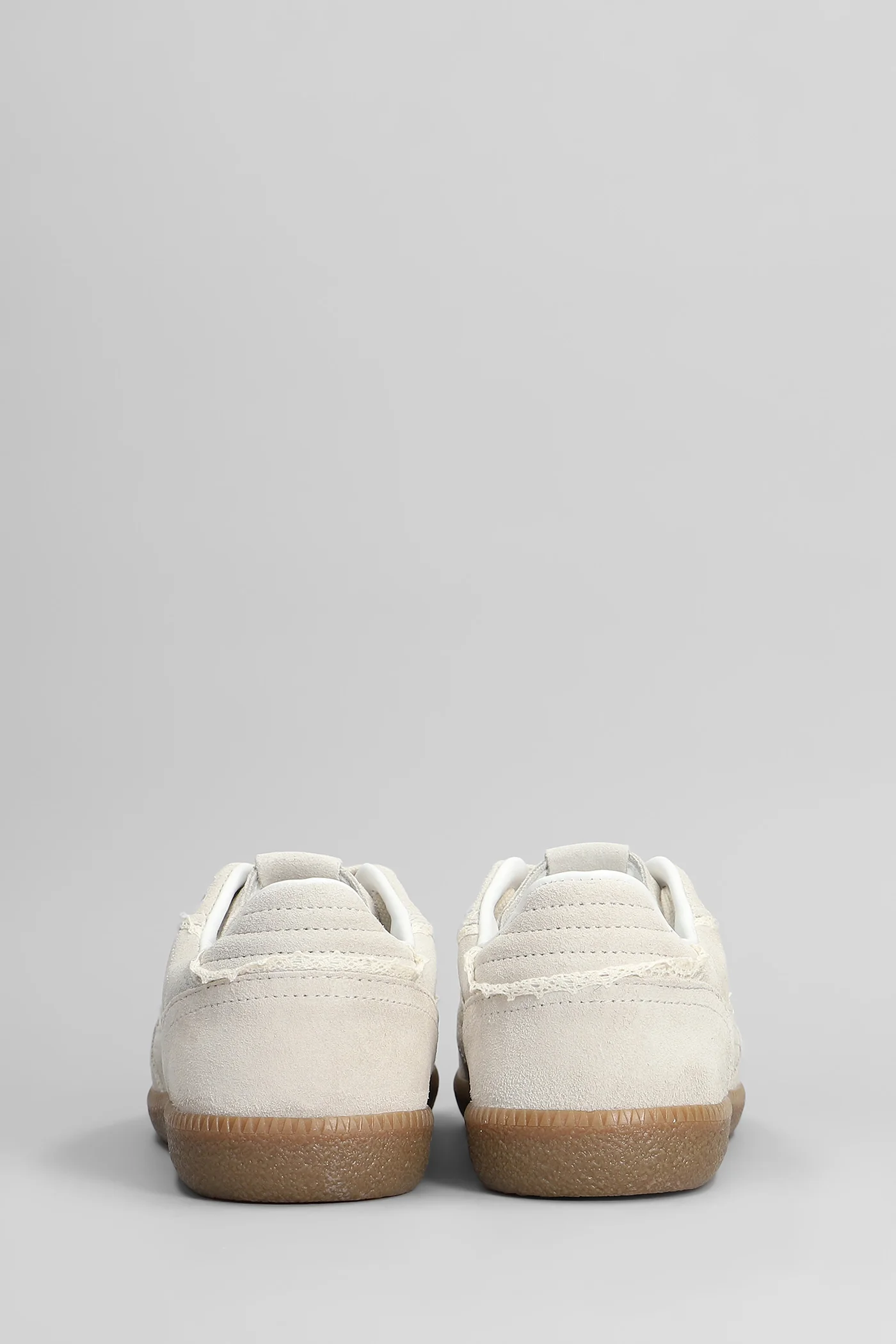 Tb.490 Sneakers in beige leather - Image 4