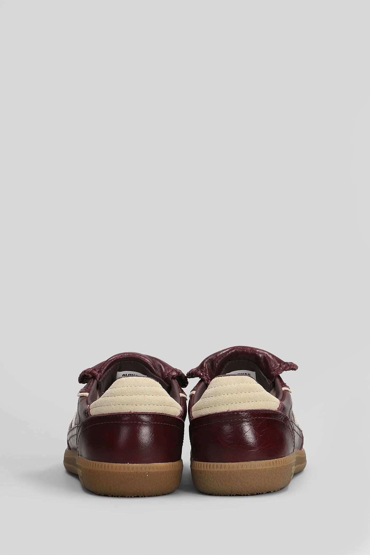 Tb.490 Sneakers in bordeaux leather - Image 4