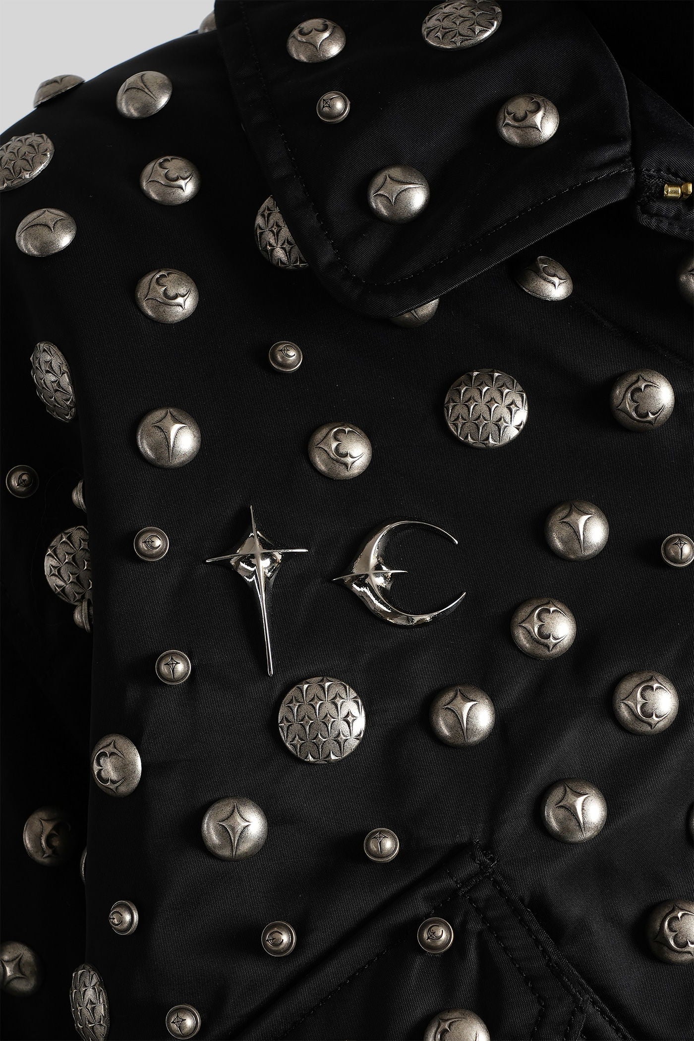 Bomber Jacket in black nylon - Image 5