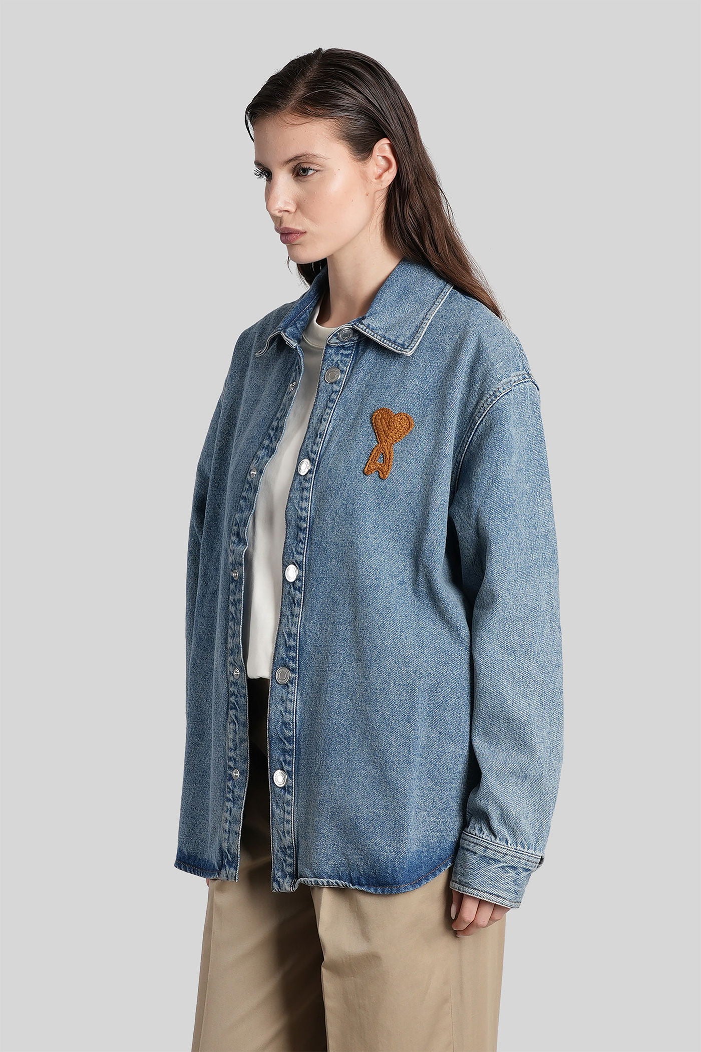 Denim Jackets in blue cotton - Image 4