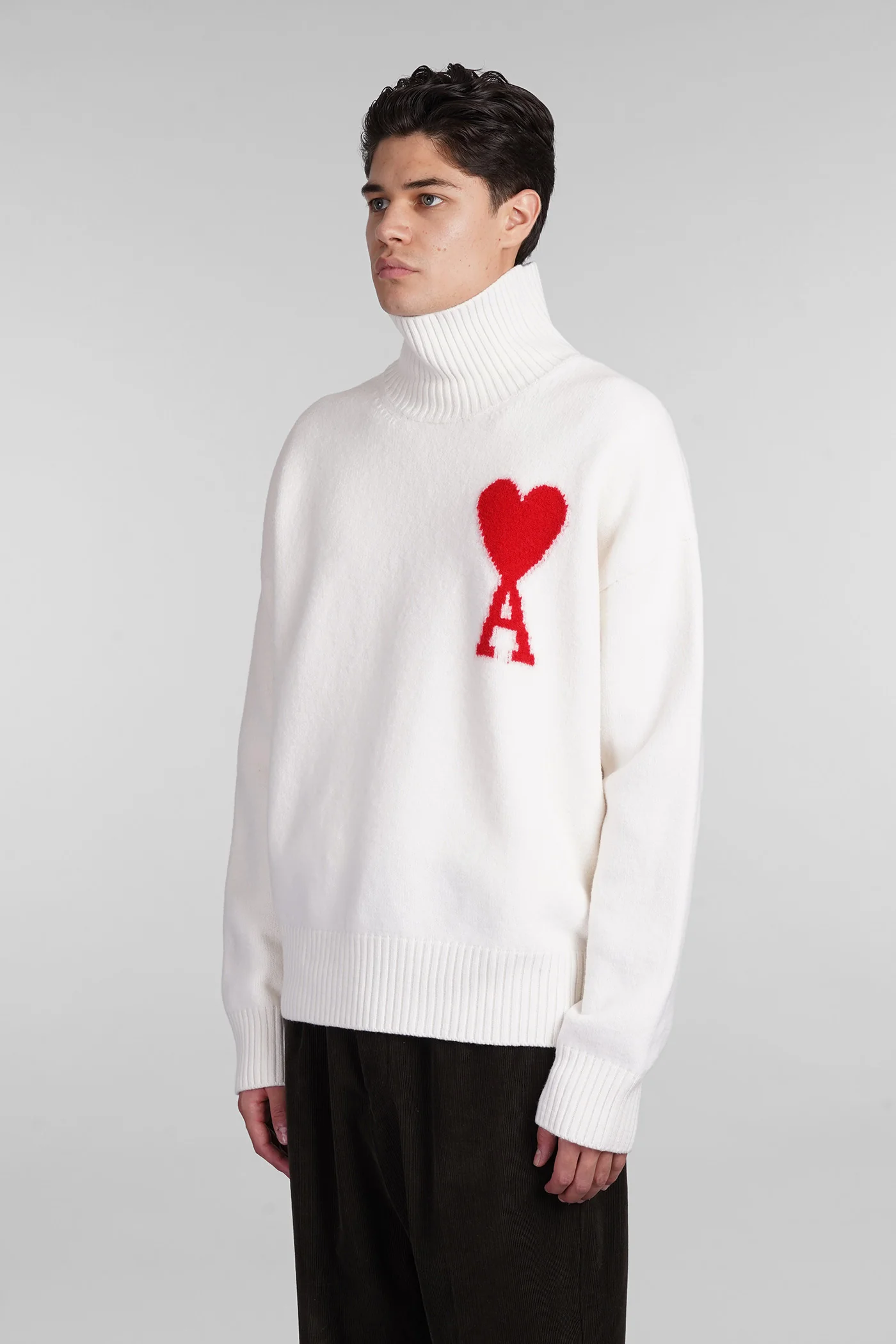 Knitwear in beige wool - Image 4