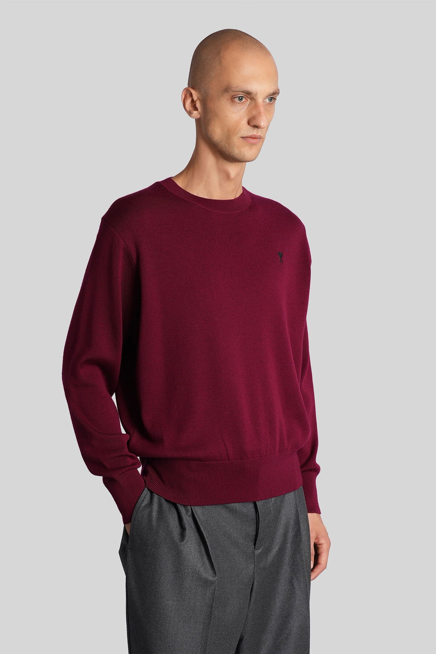 Knitwear in Viola wool - Image 4