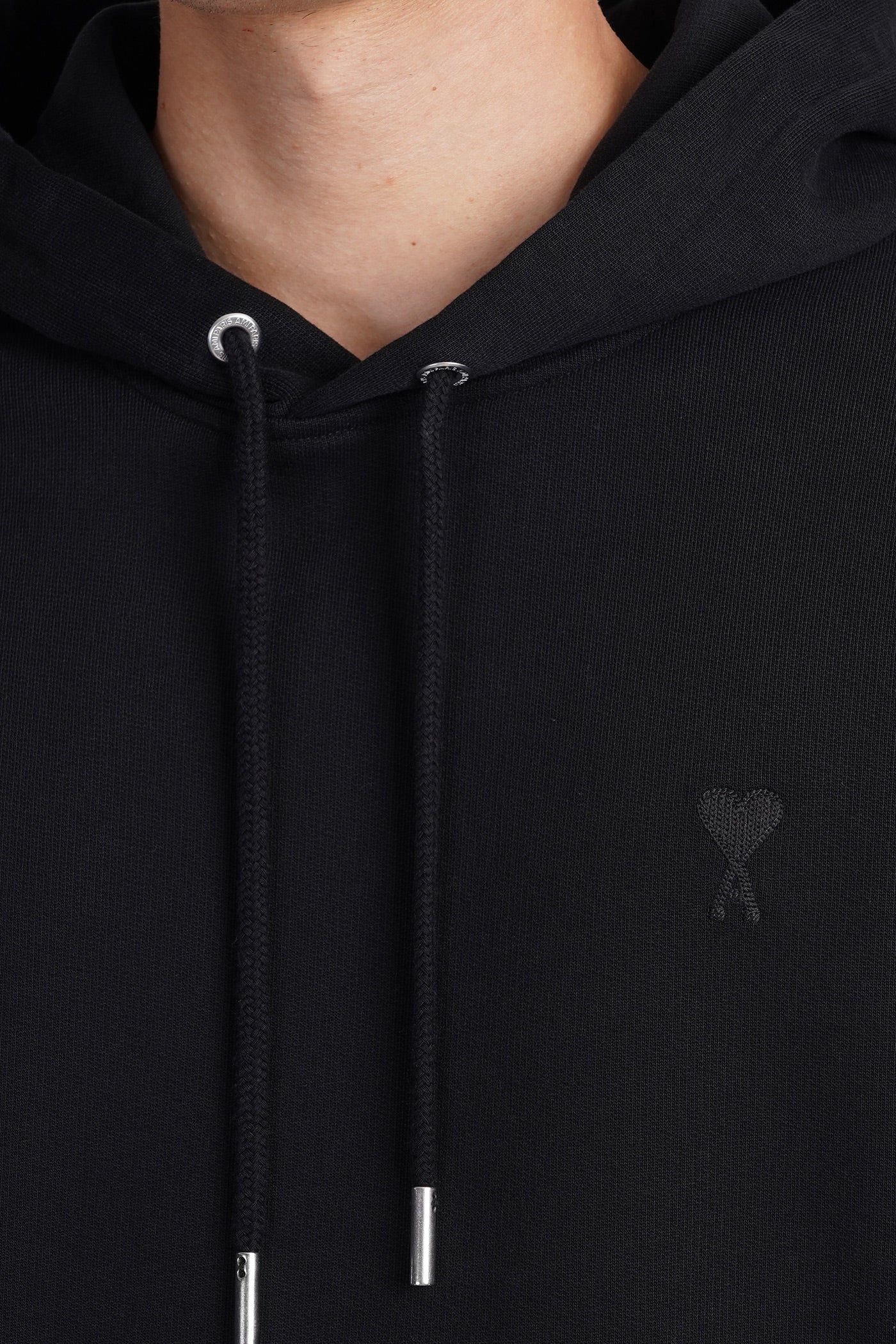 Sweatshirt in black cotton - Image 5