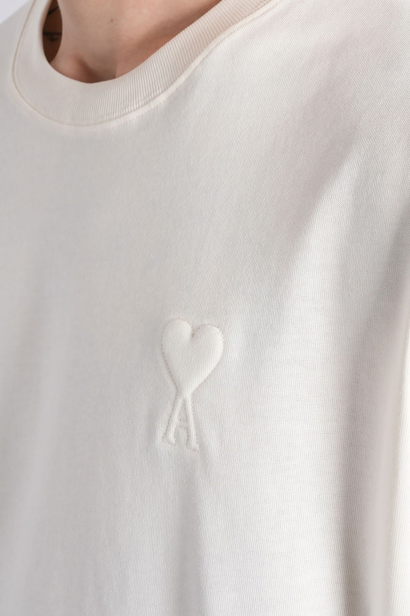 T-Shirt in beige cotton - Image 5