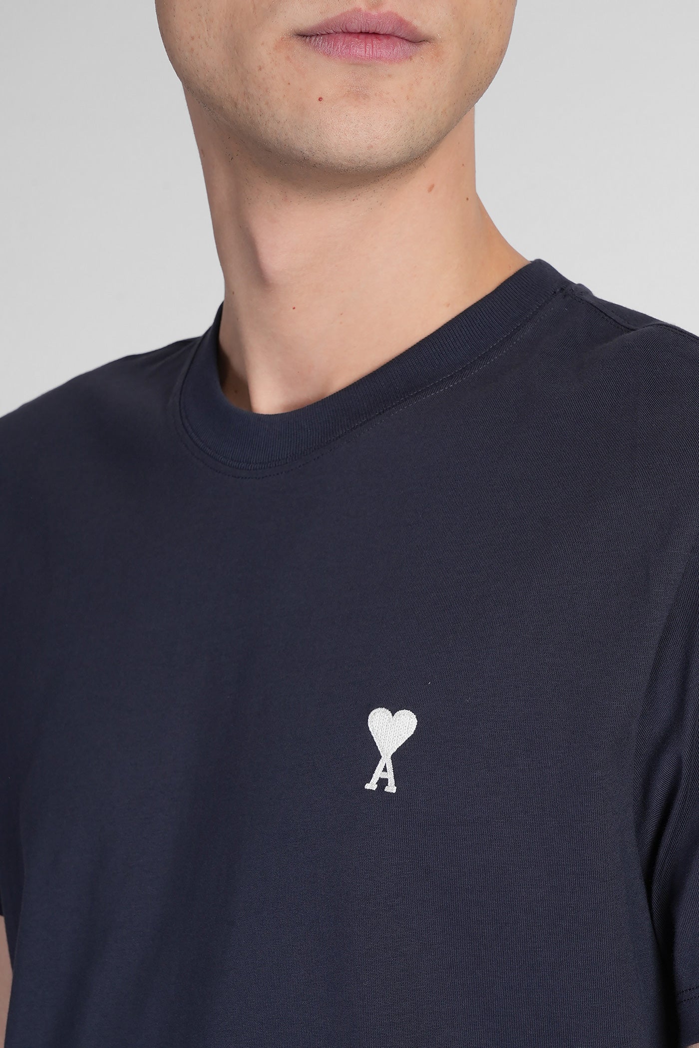 T-Shirt in blue cotton - Image 5