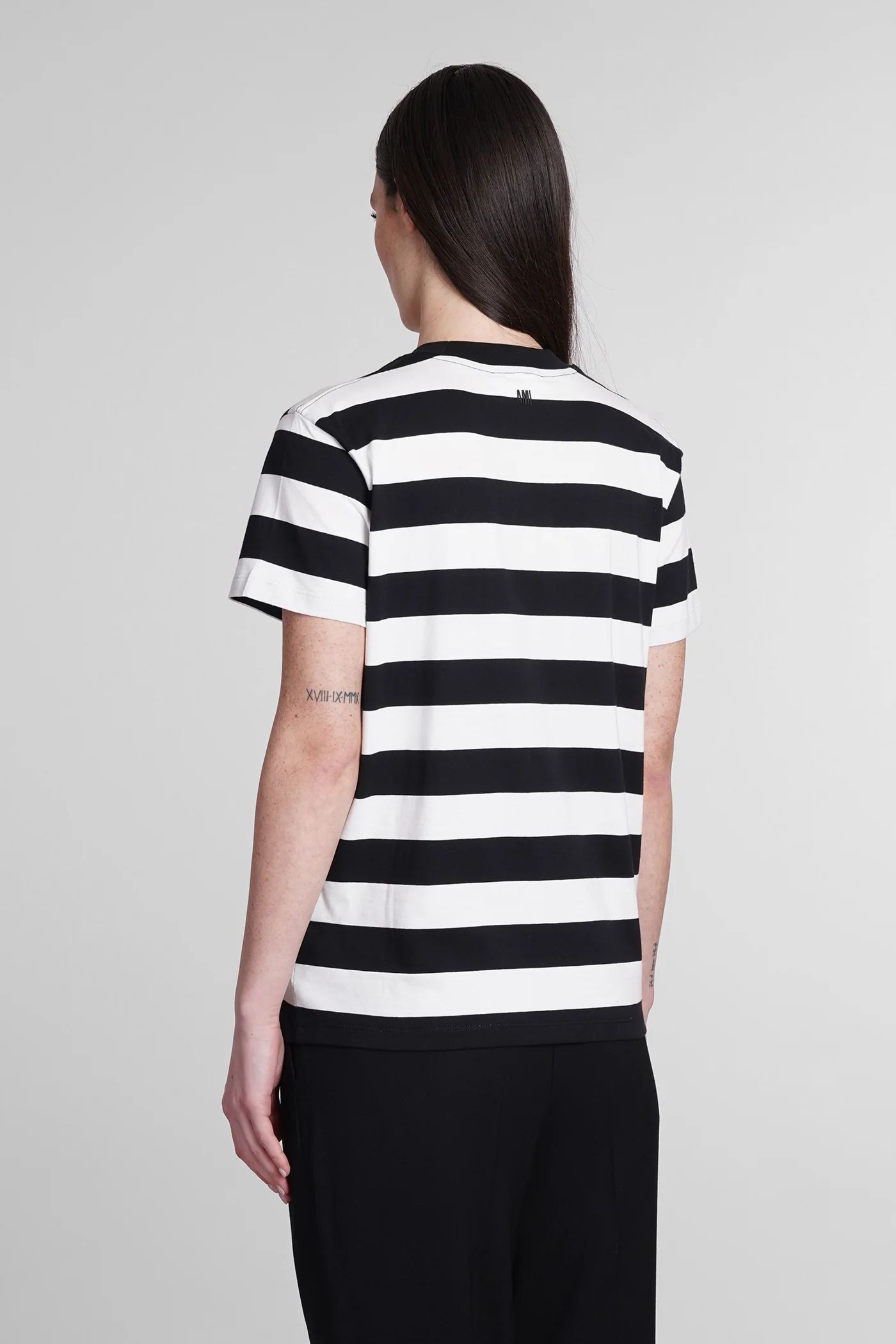 T-Shirt in white cotton - Image 3