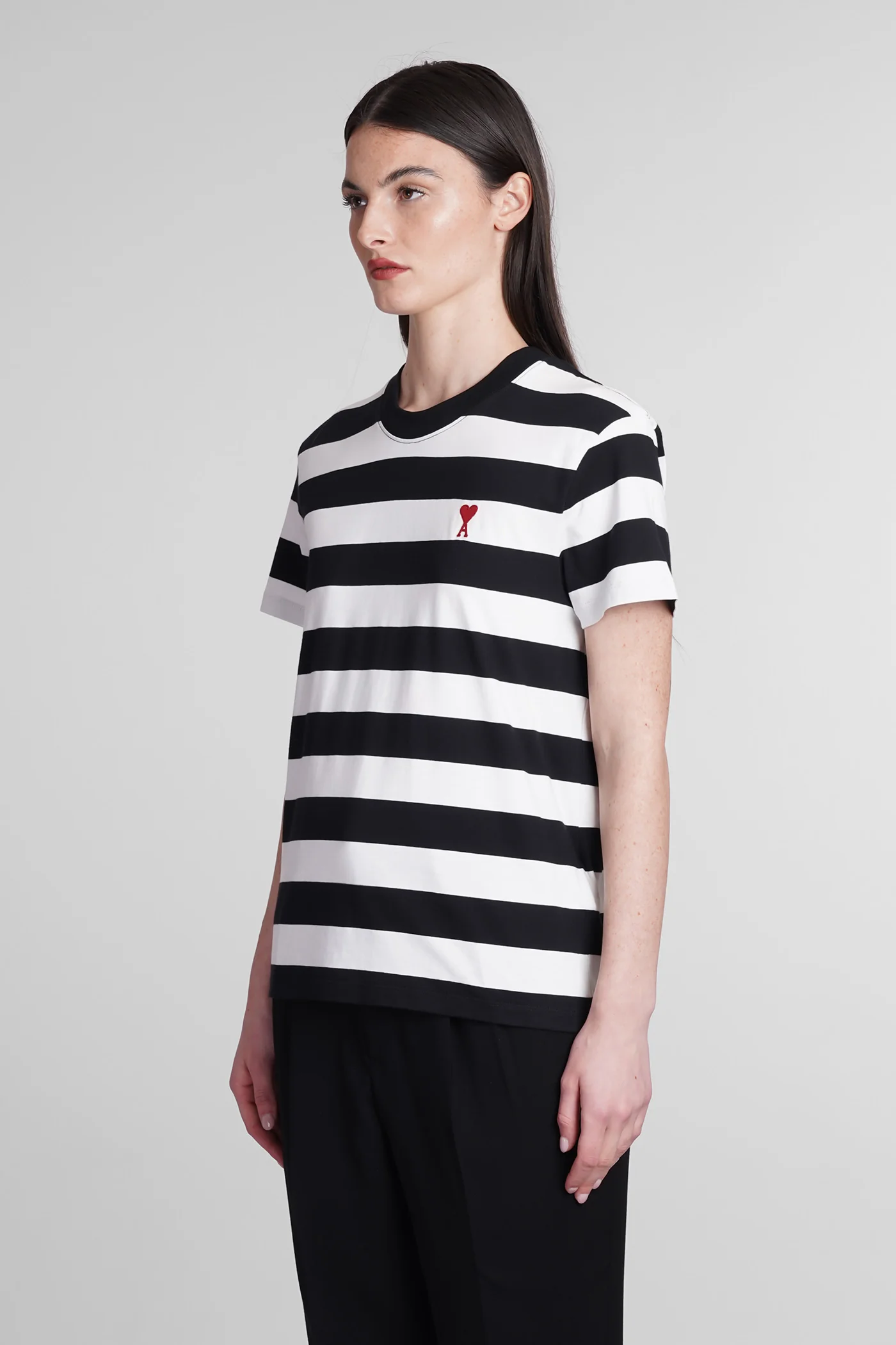 T-Shirt in white cotton - Image 4