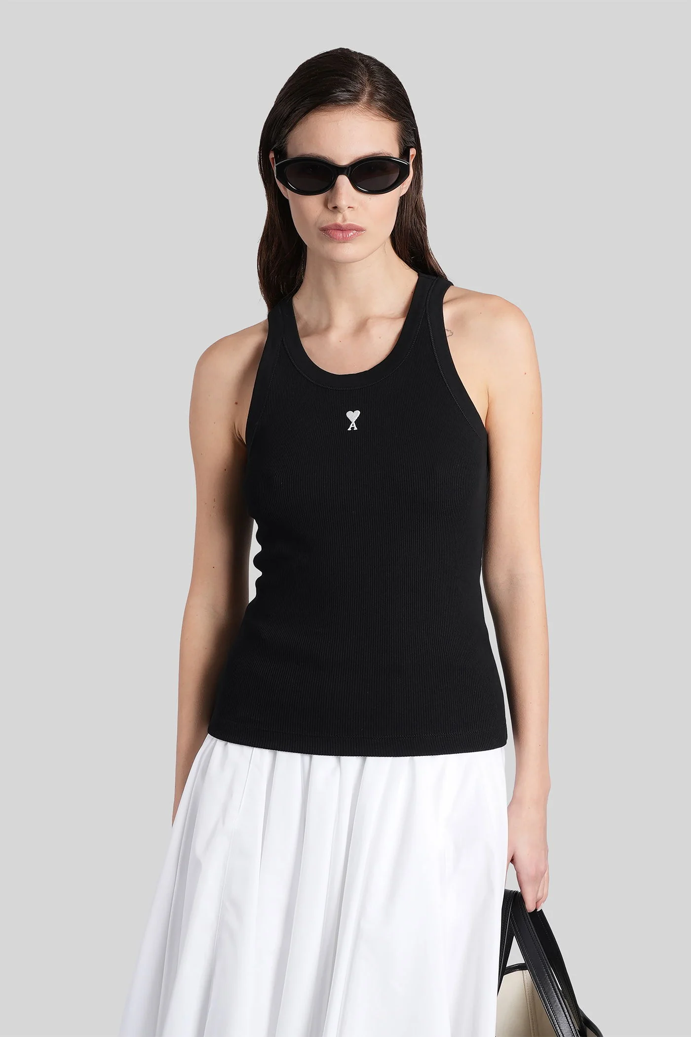 tank Top in black cotton