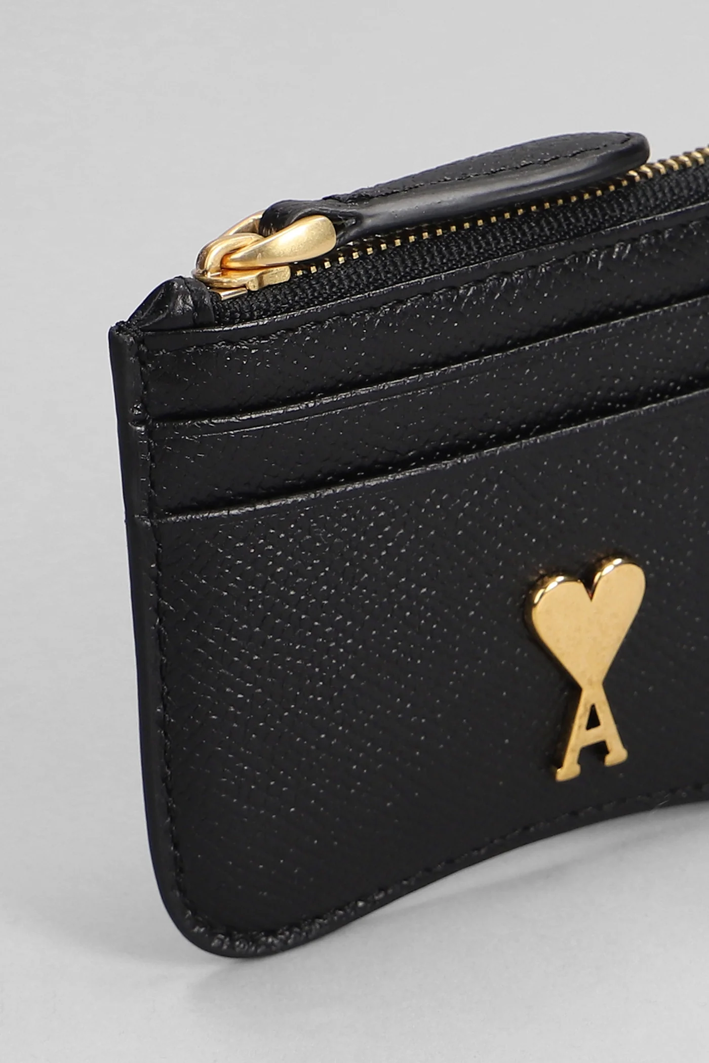 Wallet in black leather - Image 4