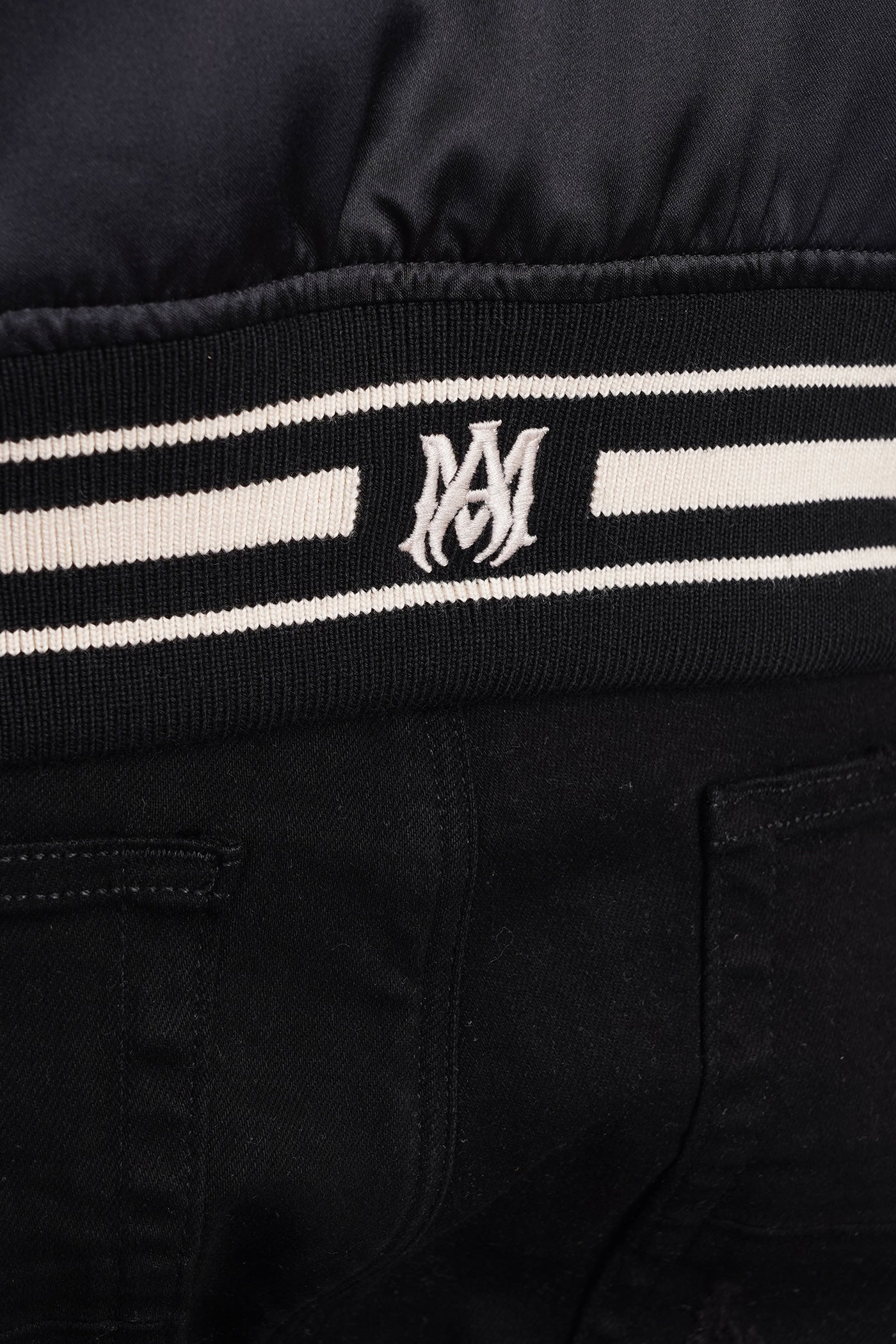 Bomber Jacket in black polyester - Image 5