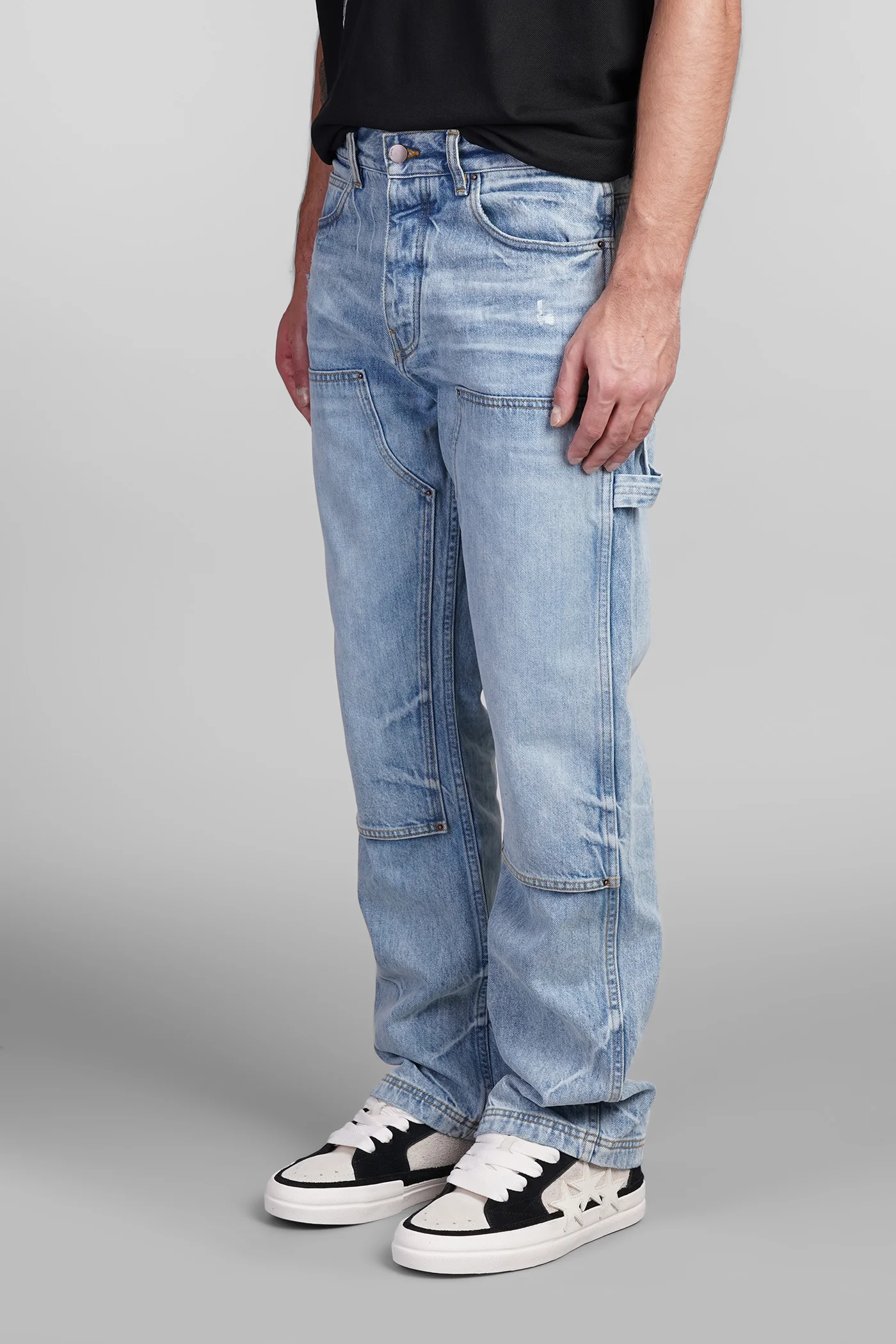 Jeans in blue cotton - Image 4