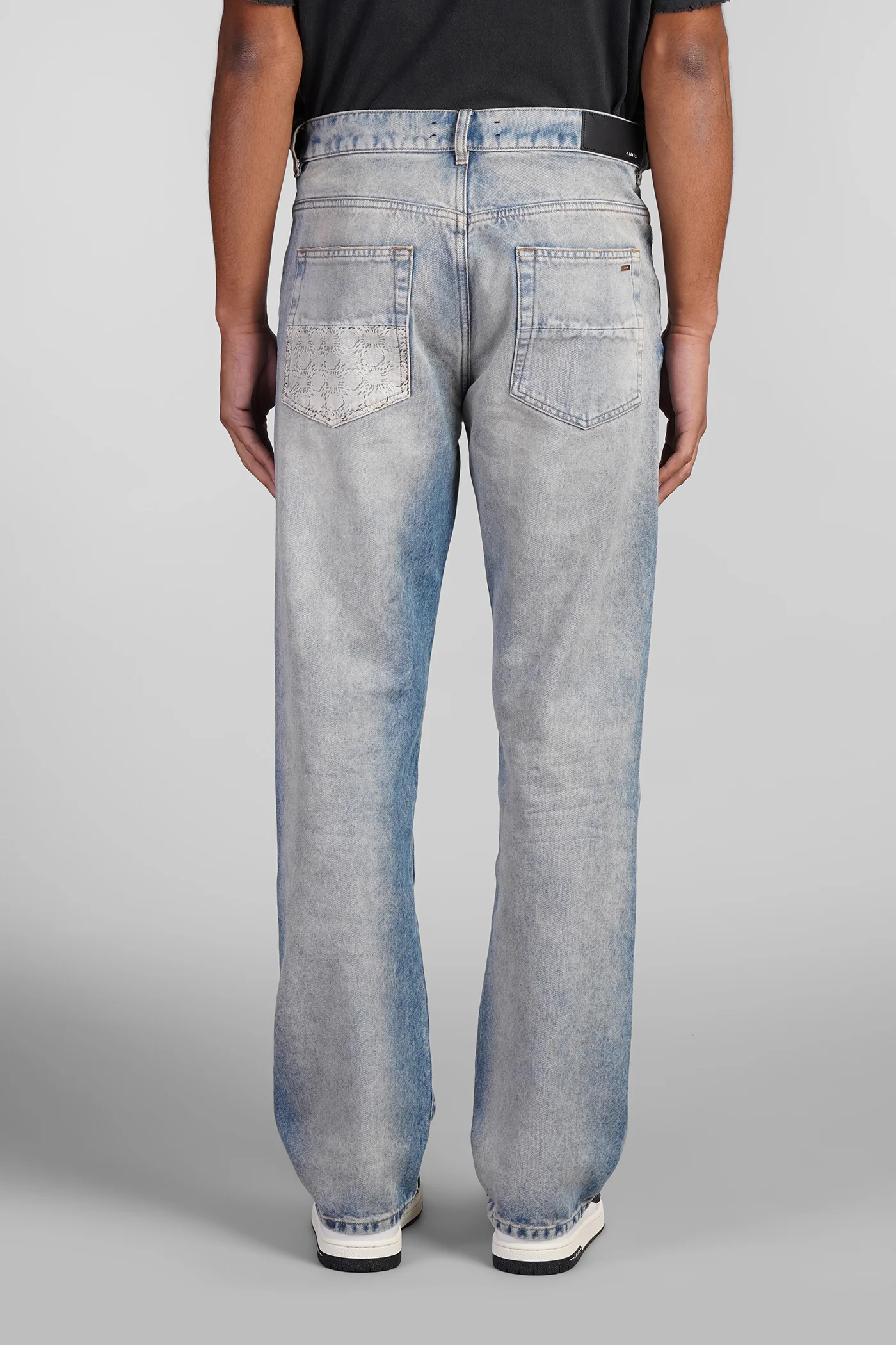 Jeans in blue cotton - Image 3