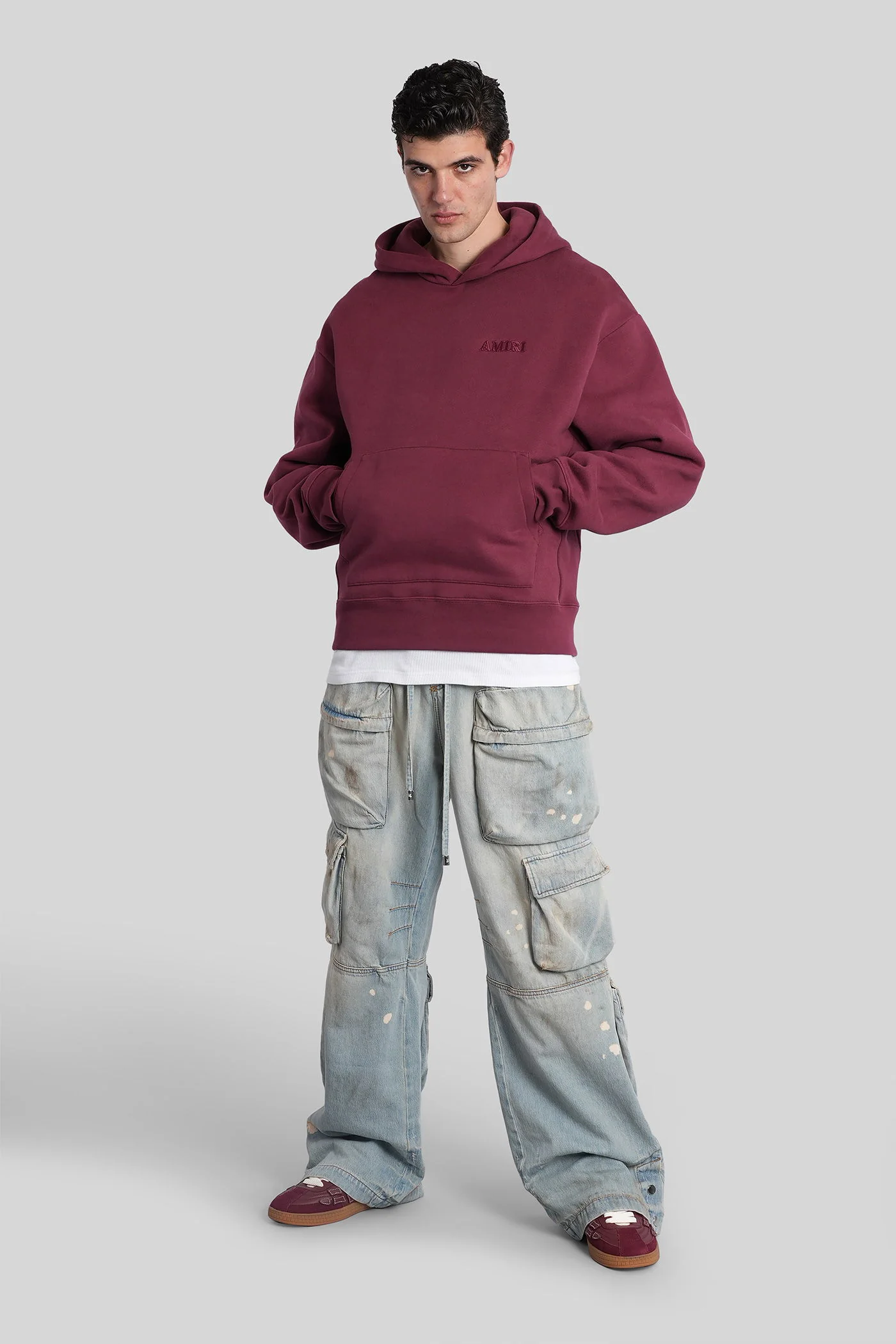 Jeans in blue cotton - Image 2