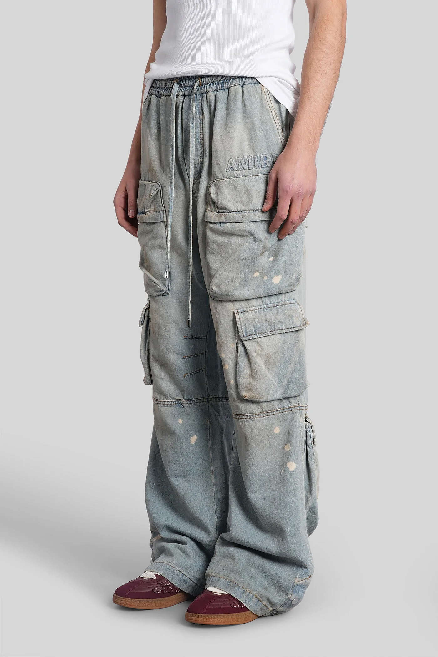 Jeans in blue cotton - Image 4