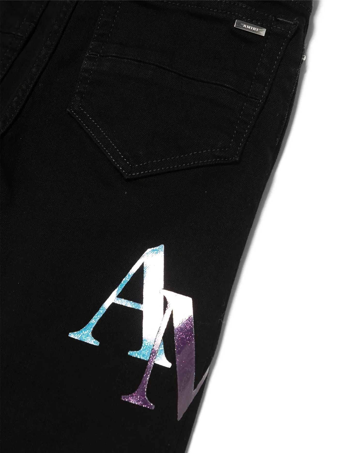 Jeans in black denim - Image 3