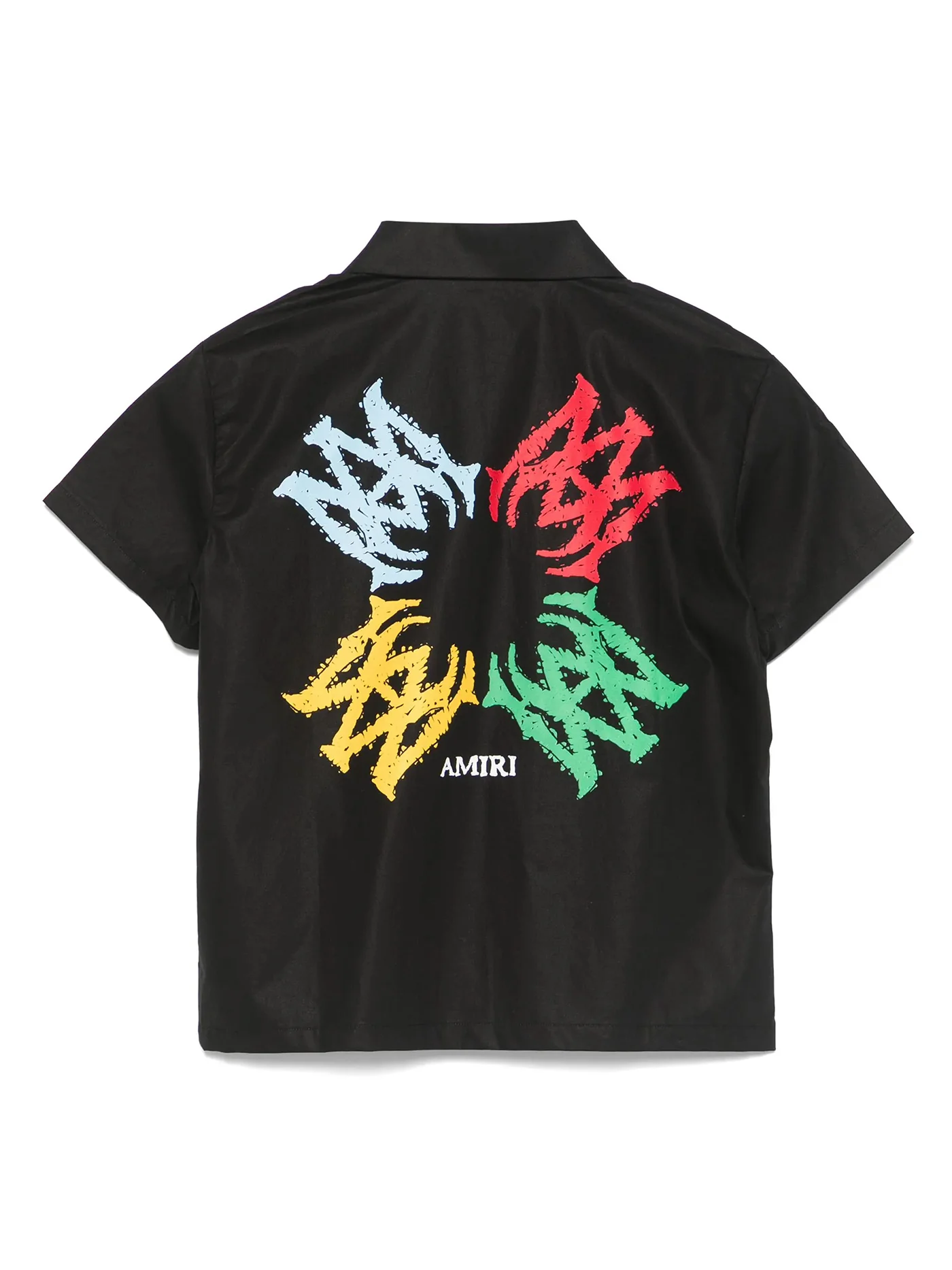 Shirt in black cotton - Image 2