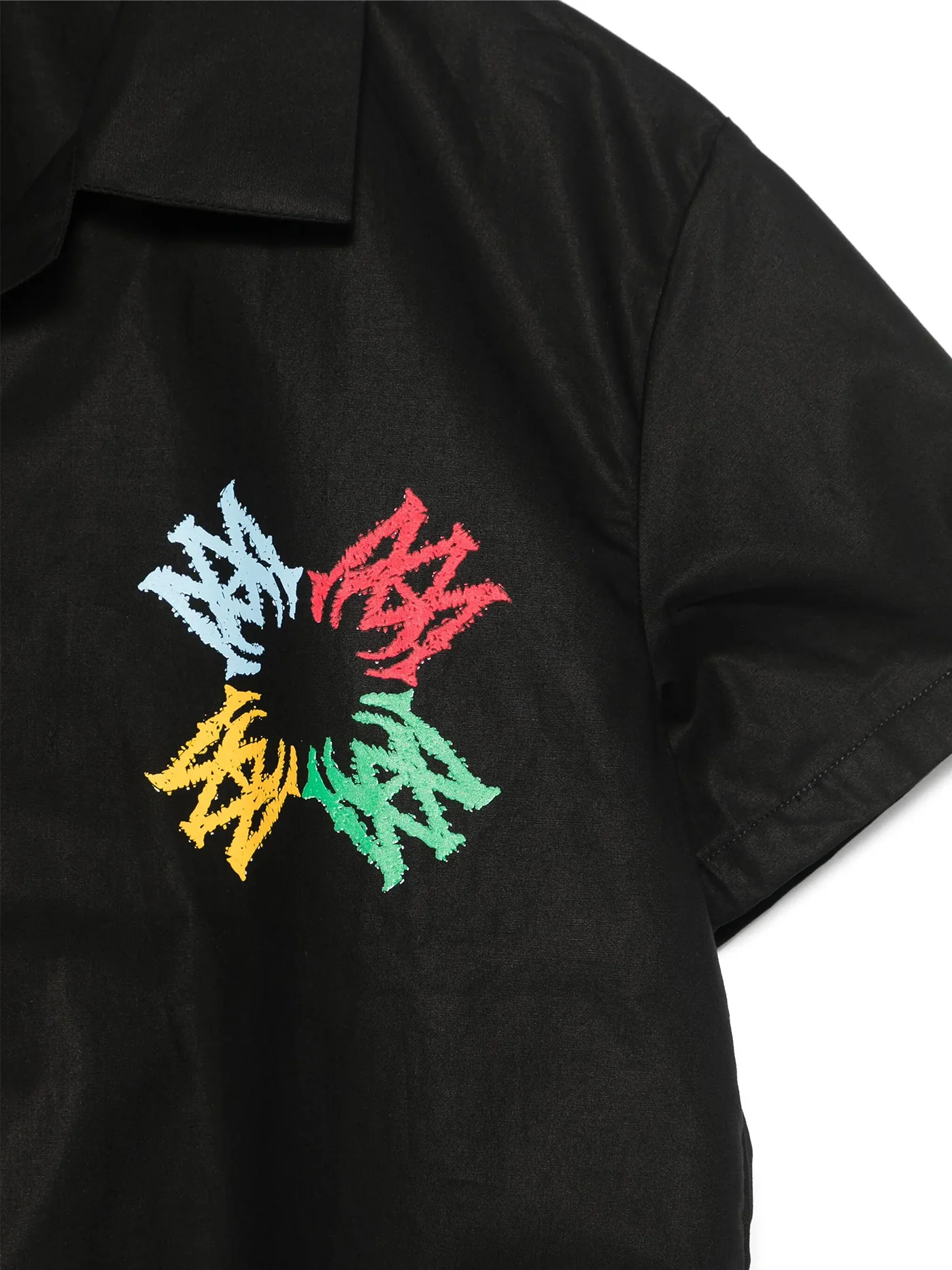 Shirt in black cotton - Image 3