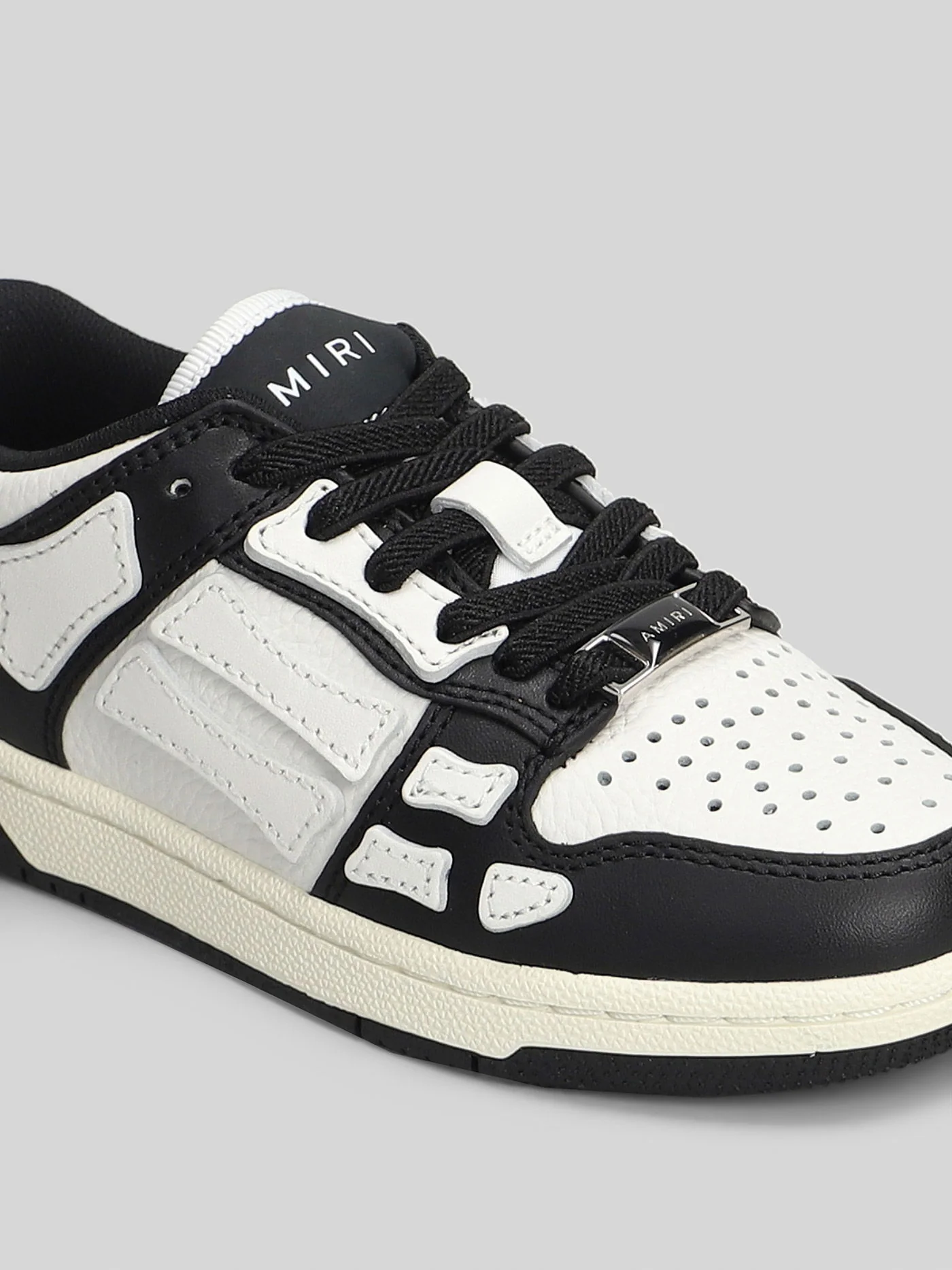 Skel top low Sneakers in white leather - Image 10