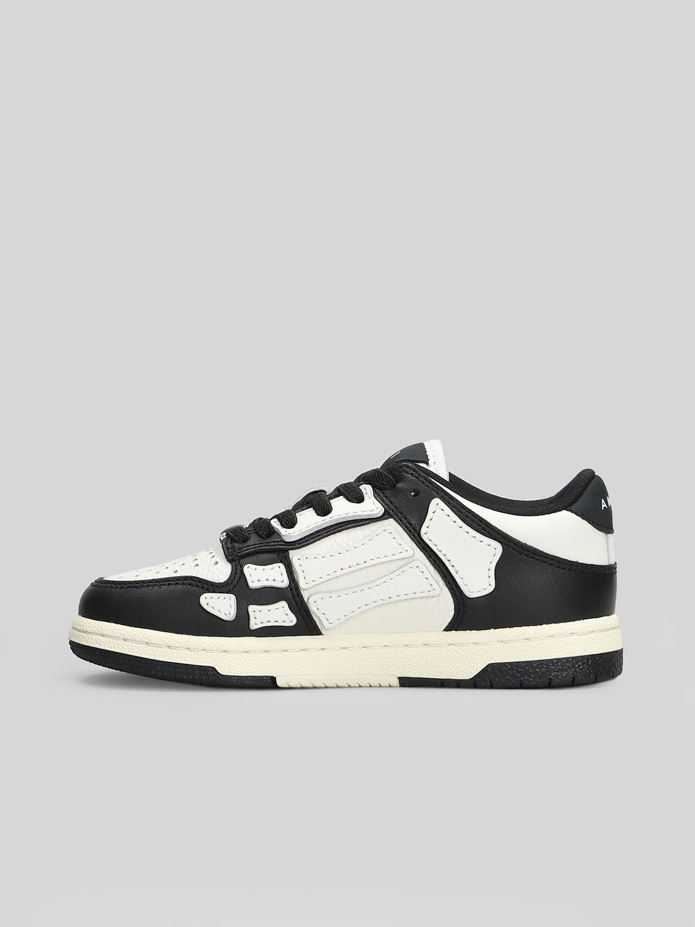 Skel top low Sneakers in white leather - Image 8