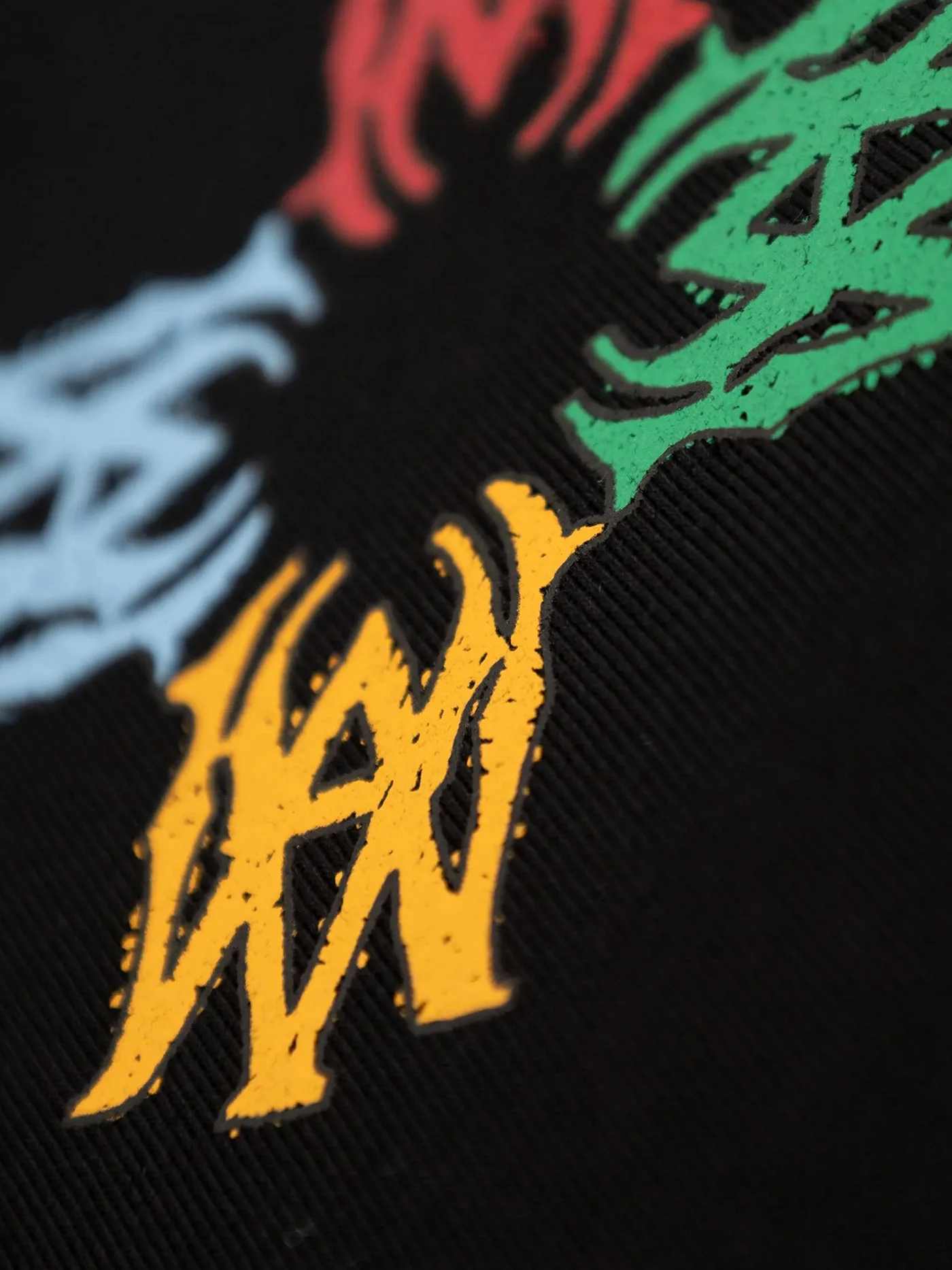 T-Shirt in black cotton - Image 4