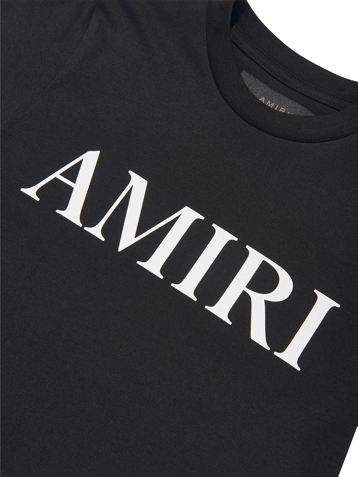 T-Shirt in black cotton - Image 3