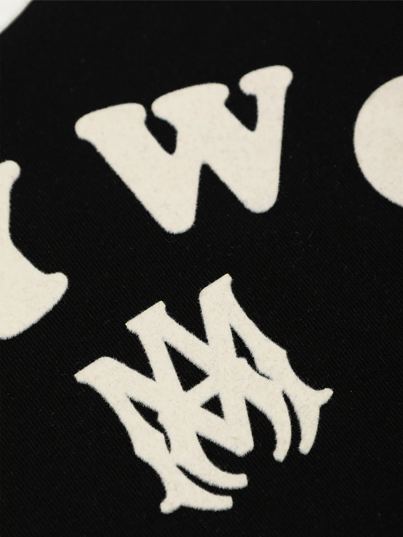 T-Shirt in black cotton - Image 3