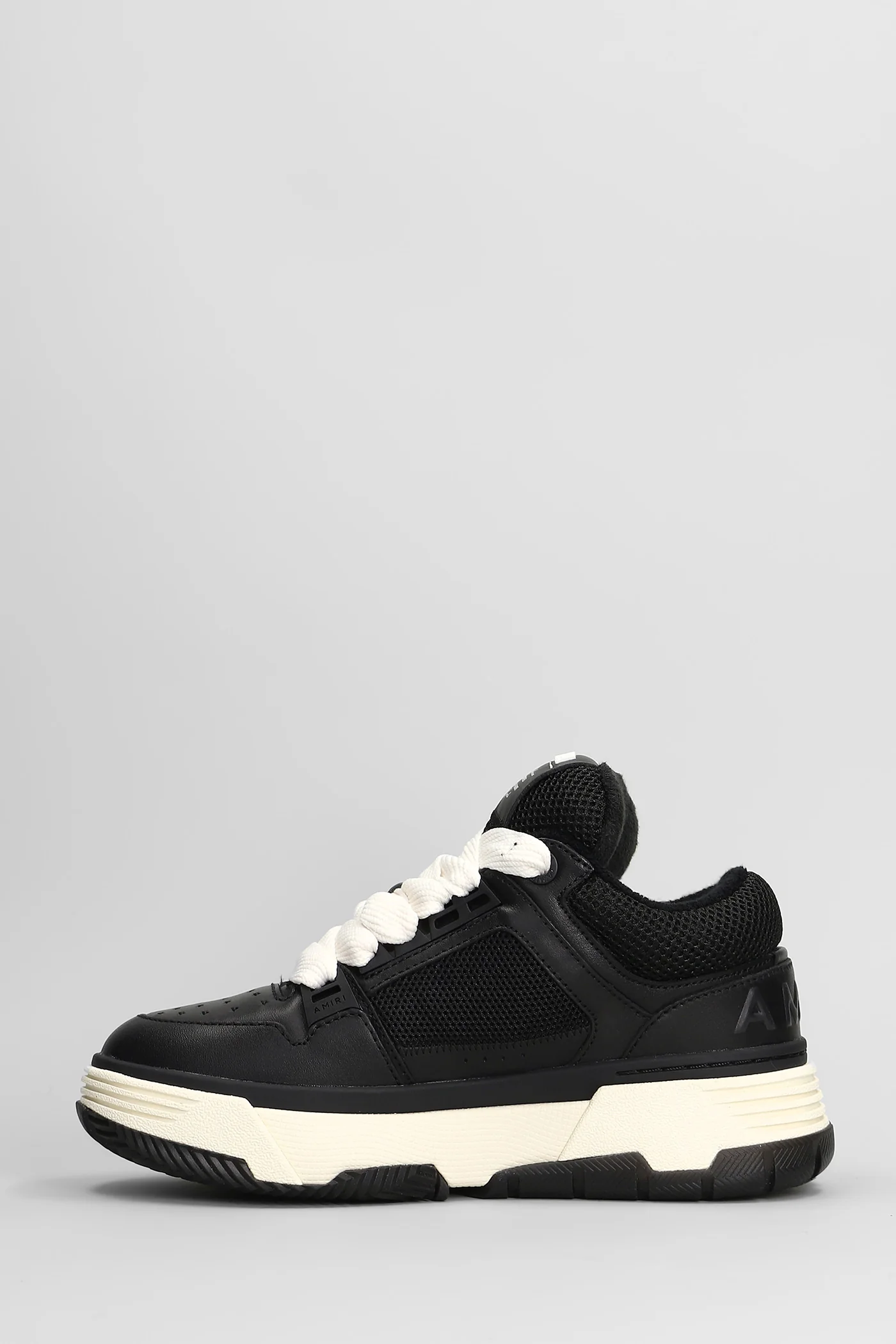 Ma-1 Sneakers in black leather - Image 3