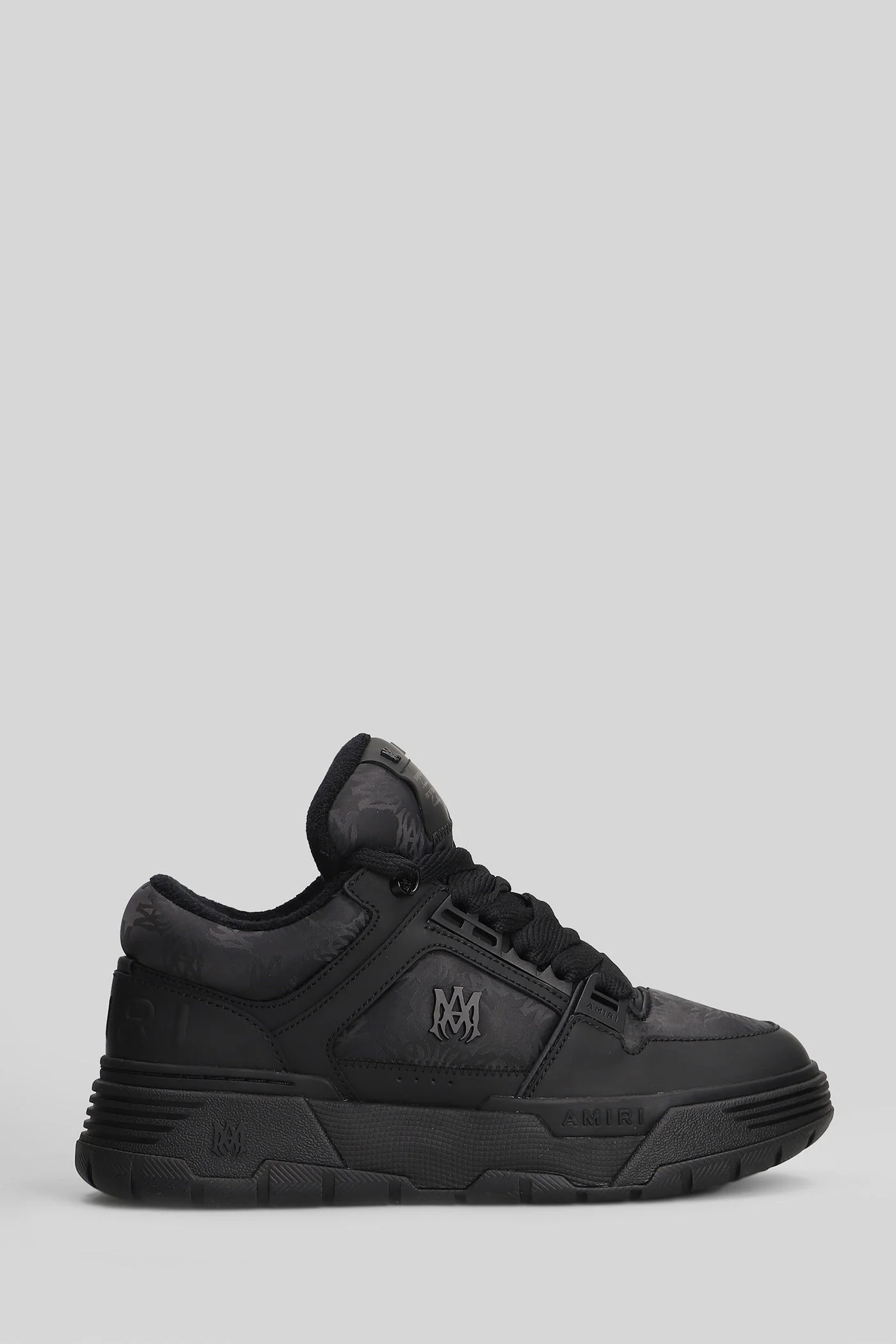 Ma-1 Sneakers in black leather