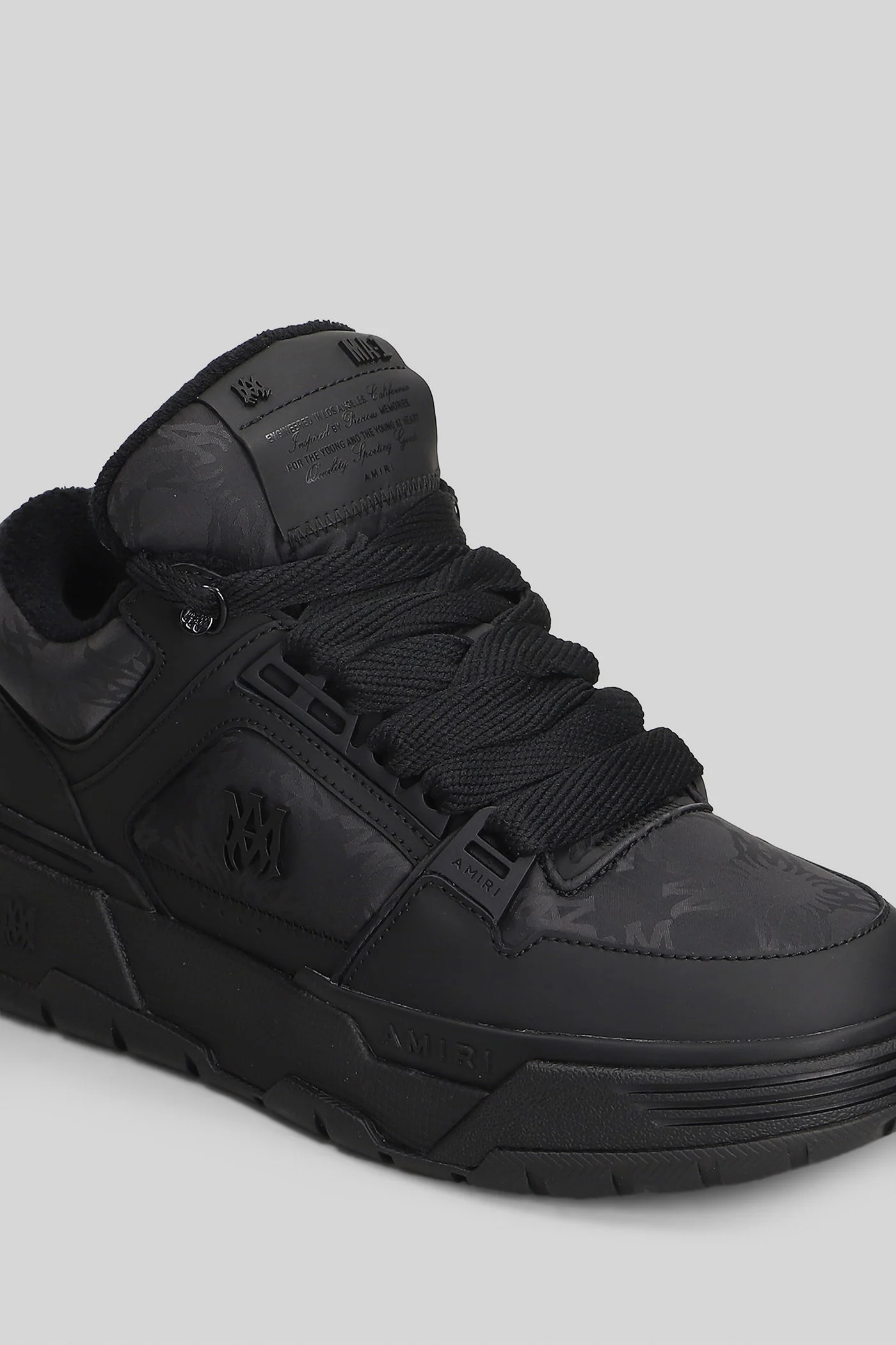 Ma-1 Sneakers in black leather - Image 5