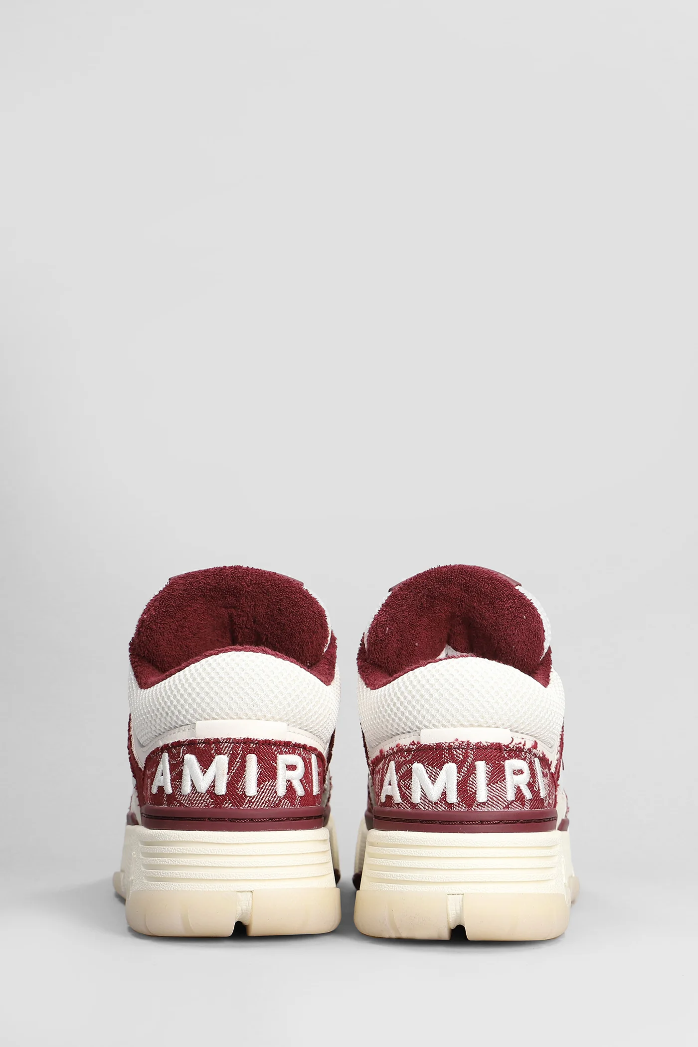 Ma 1 Sneakers in white leather and fabric - Image 4