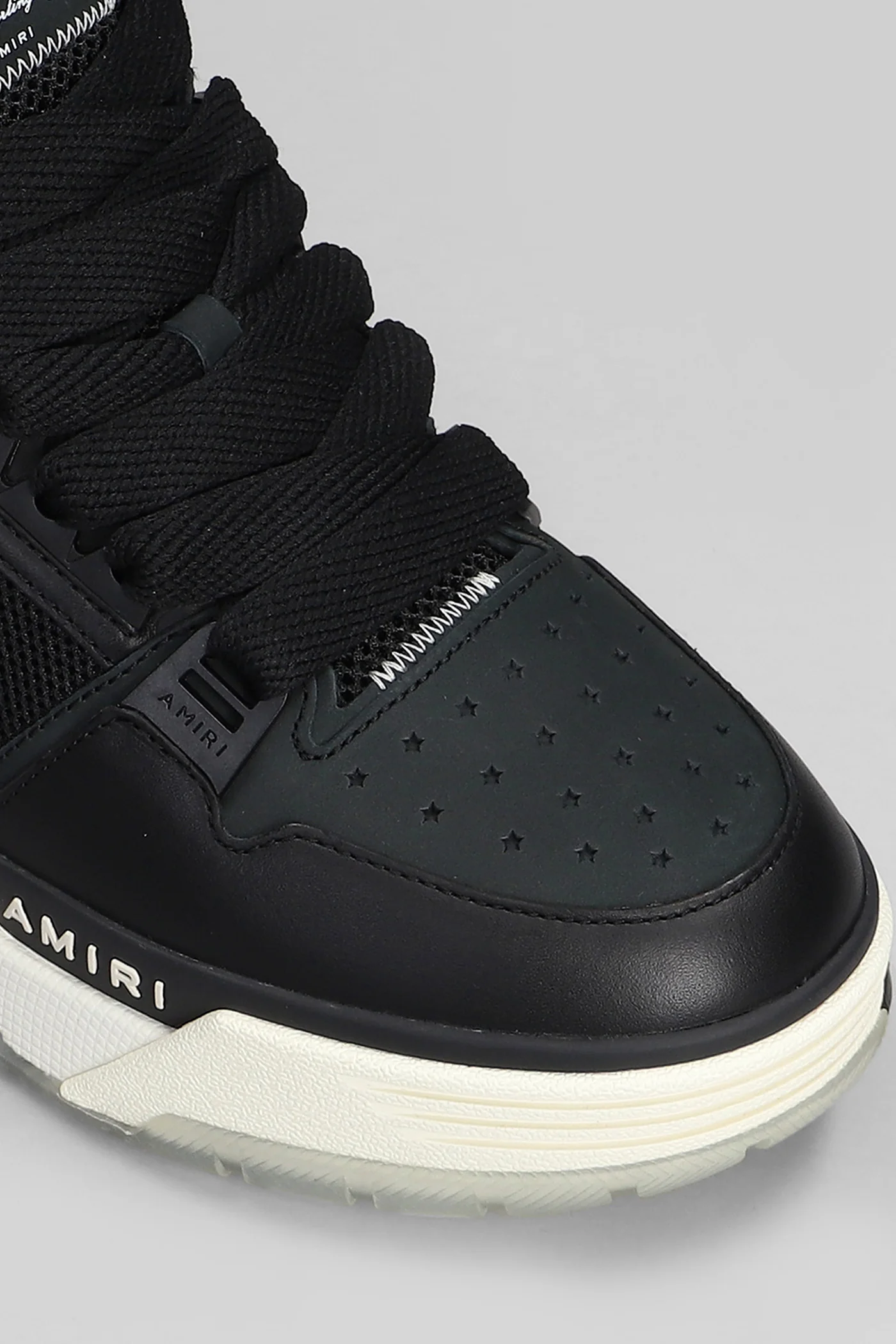 Ma1 Sneakers in black leather and fabric - Image 5
